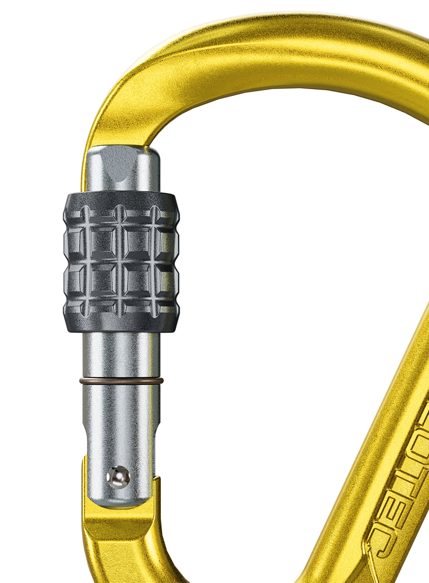Carabiniera escalada SKYLOTEC Tondo SG - mustard/silver