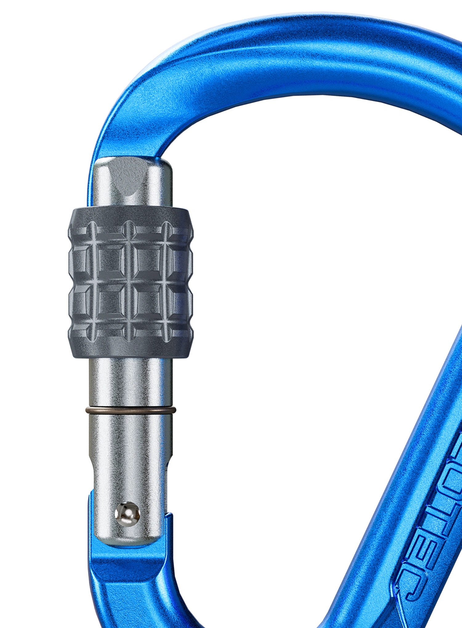 Carabiniera escalada SKYLOTEC Tondo SG - electricblue/titanium