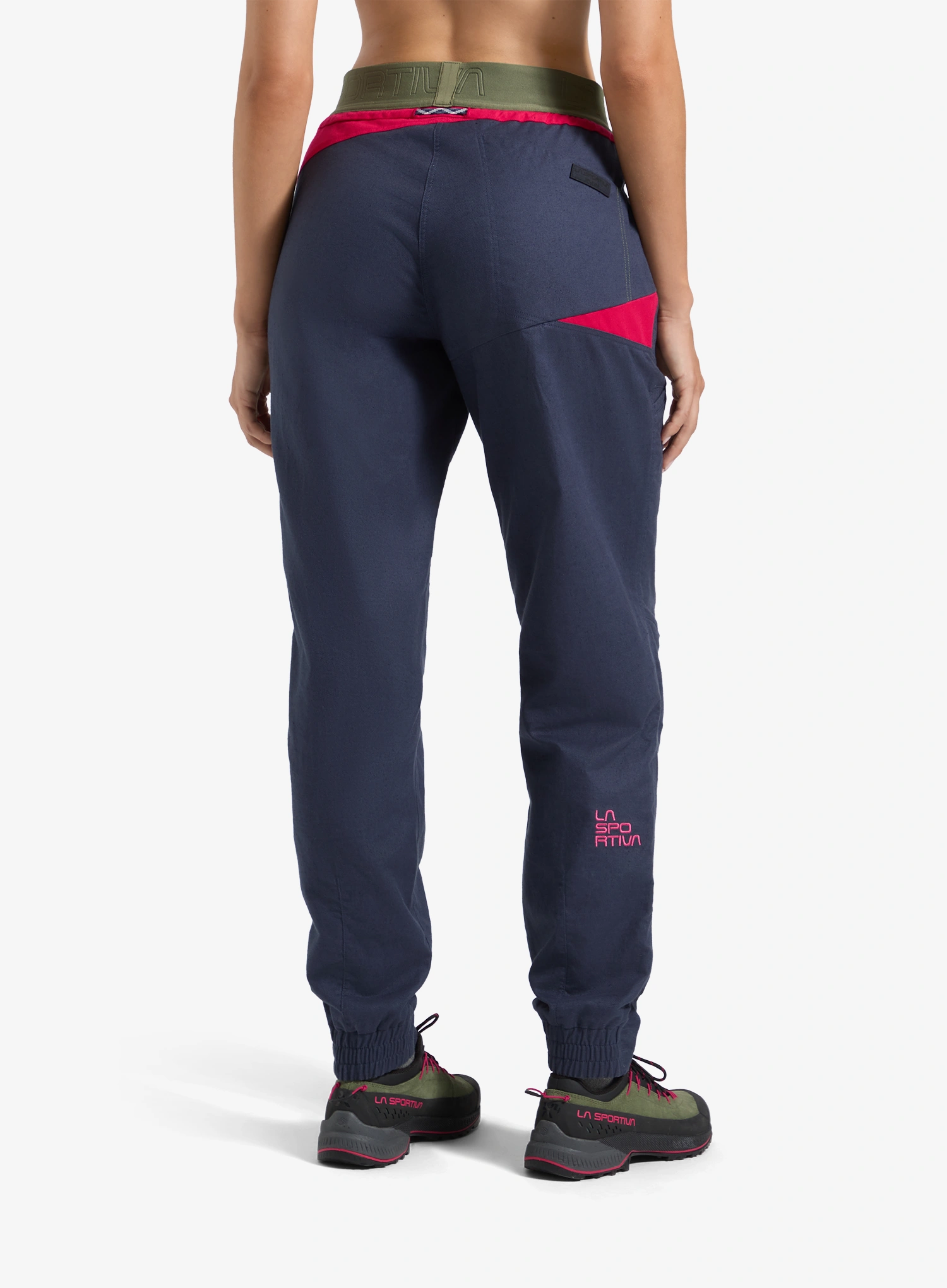 Pantaloni escalada femei La Sportiva Bolt Pant - night sky/azalea