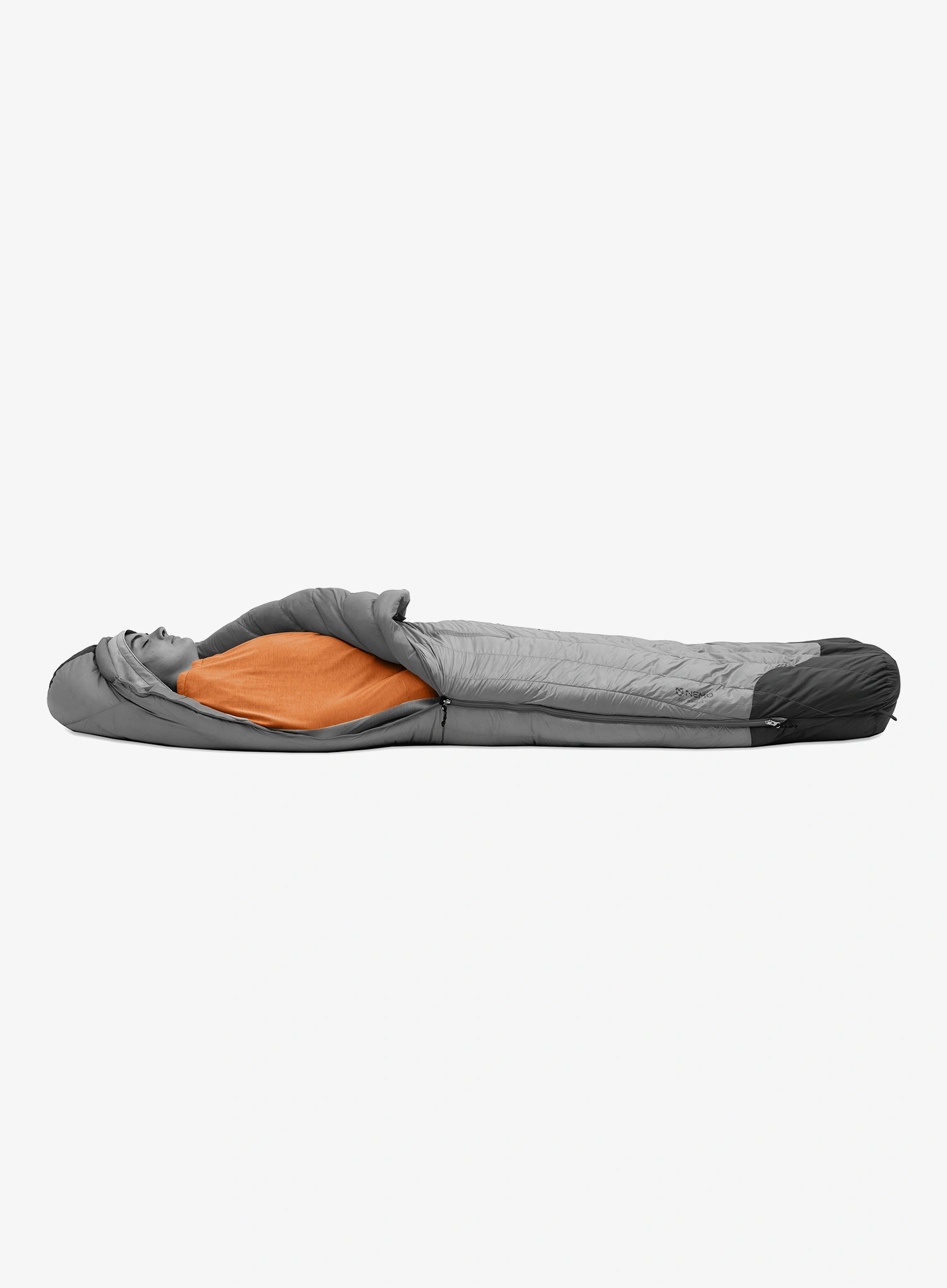 Inserție pentru sacul de dormit Nemo Tracer Blaze Regular - sun orange