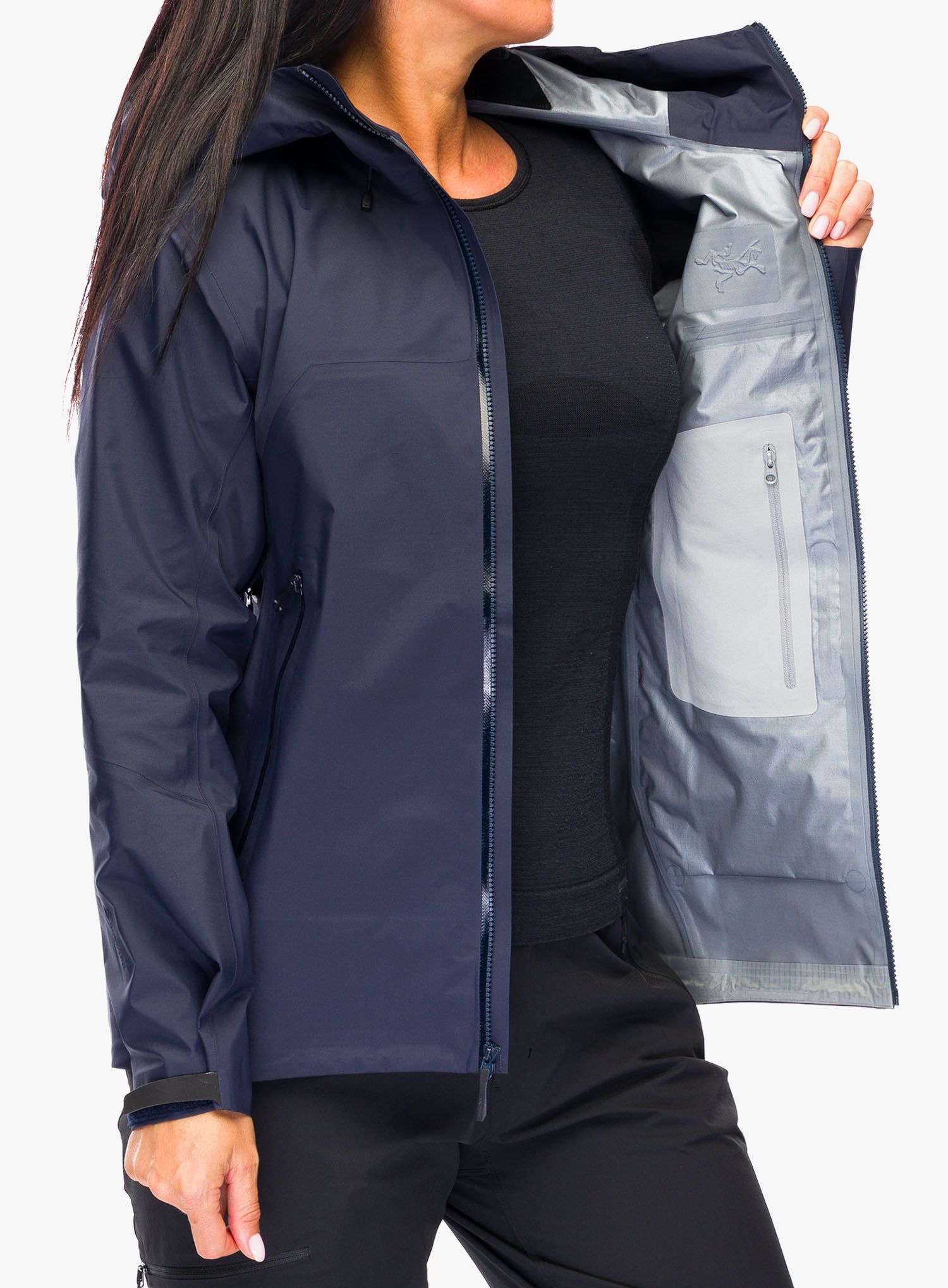 Geaca impermeabila femei Arcteryx Beta SL Jacket - black sapphire