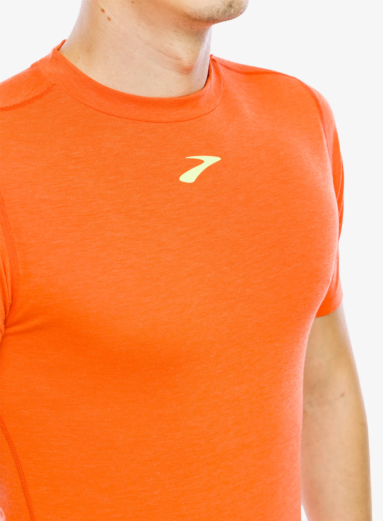 Tricou alergare Brooks High Point Short Sleeve - cherry tomato