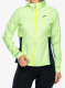 Geaca alergare femei Brooks High Point Waterproof Jacket - lime/navy
