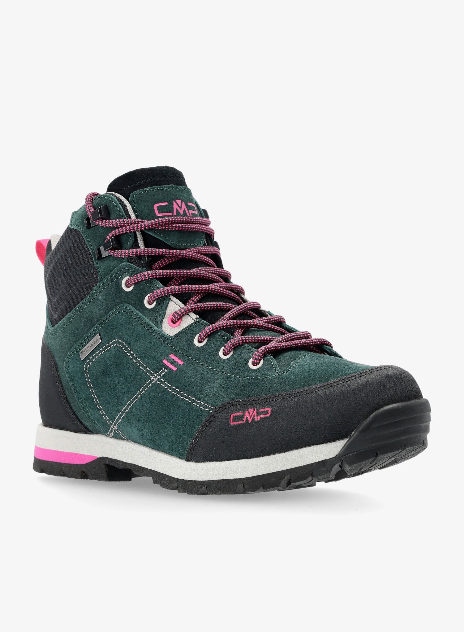 Pantofi drumetie femei CMP Alcor 2.0 Mid WP - dark turquoise