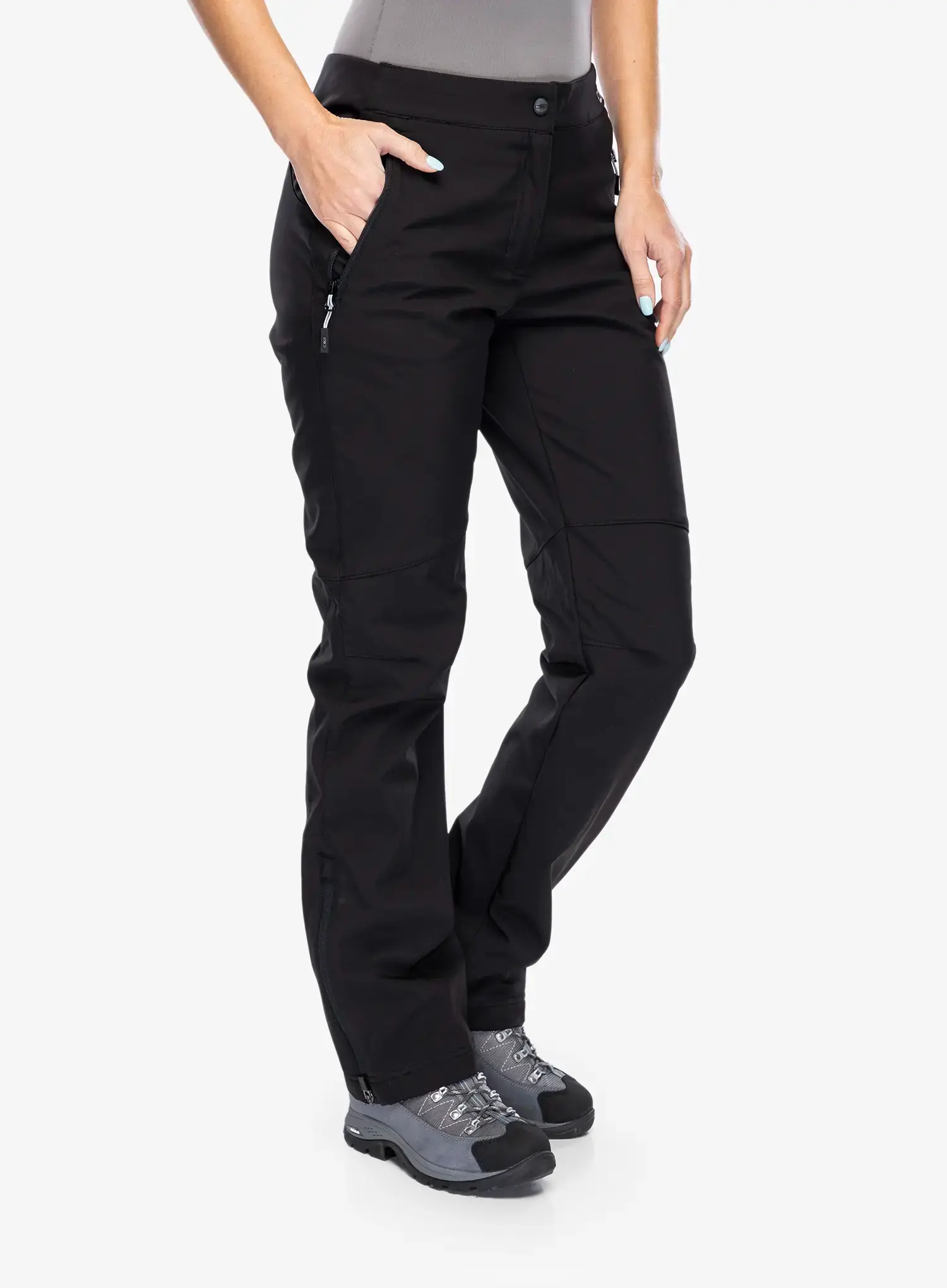 Pantaloni drumetie femei CMP June Long Pant - nero