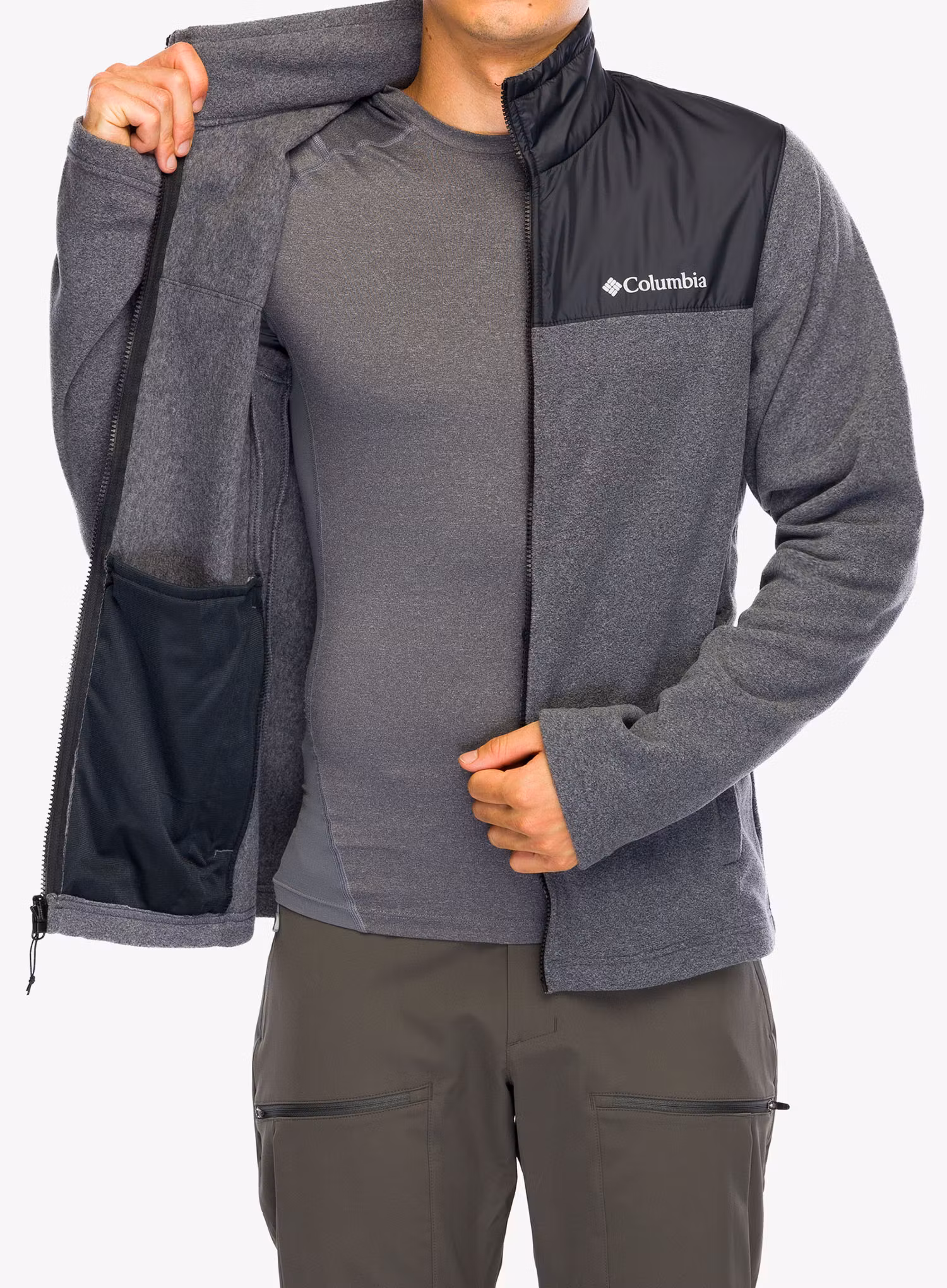 Geaca 3 in 1 Columbia Bugaboo III Fleece Interchange Jacket - black