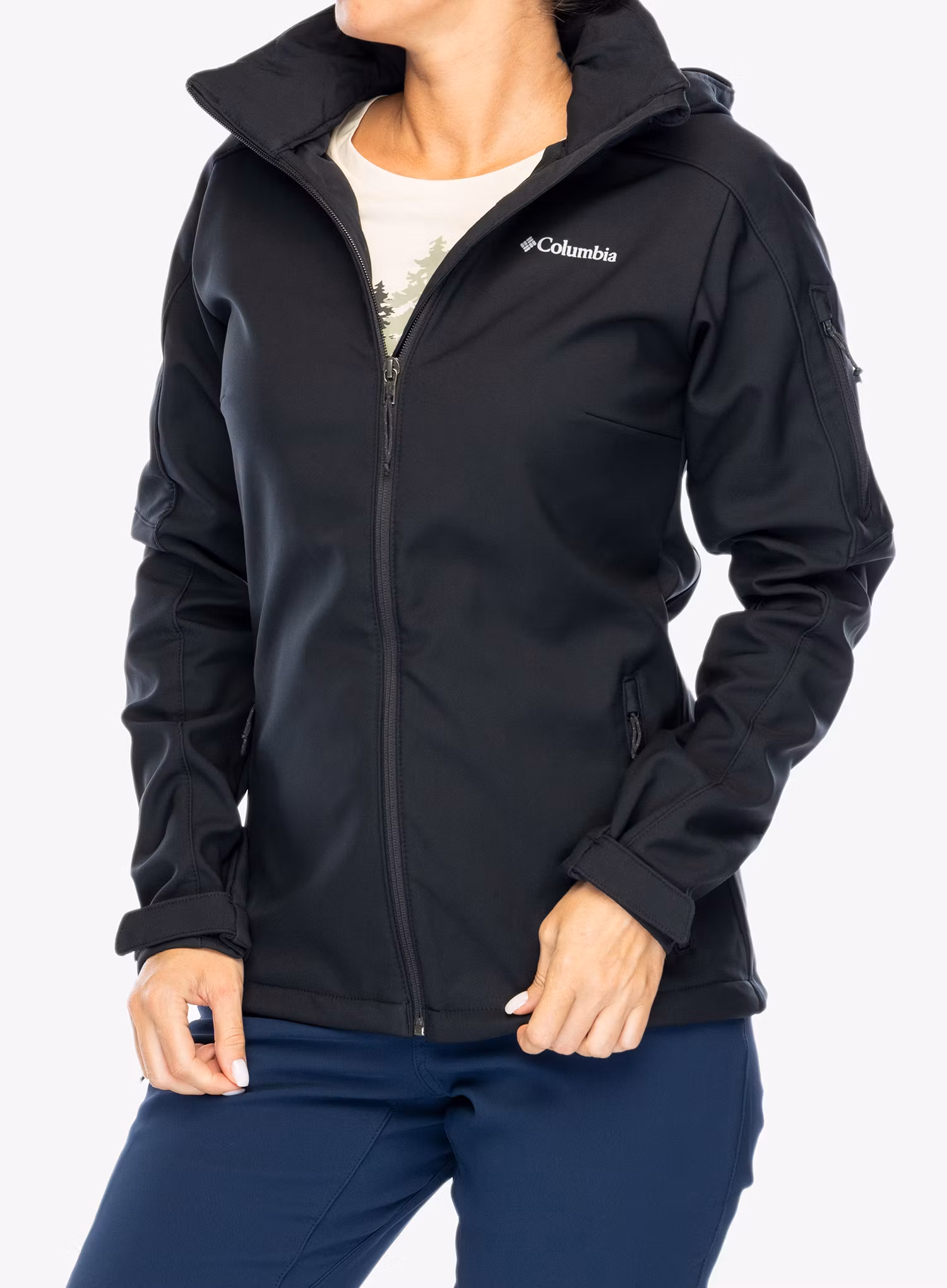 Geaca softshell femei Columbia Cascade Ridge II Jacket - black