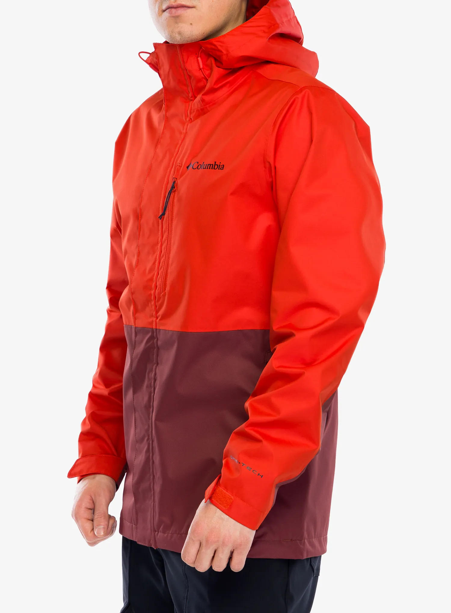 Scurta de ploaie Columbia Hikebound Jacket - spicy/spice