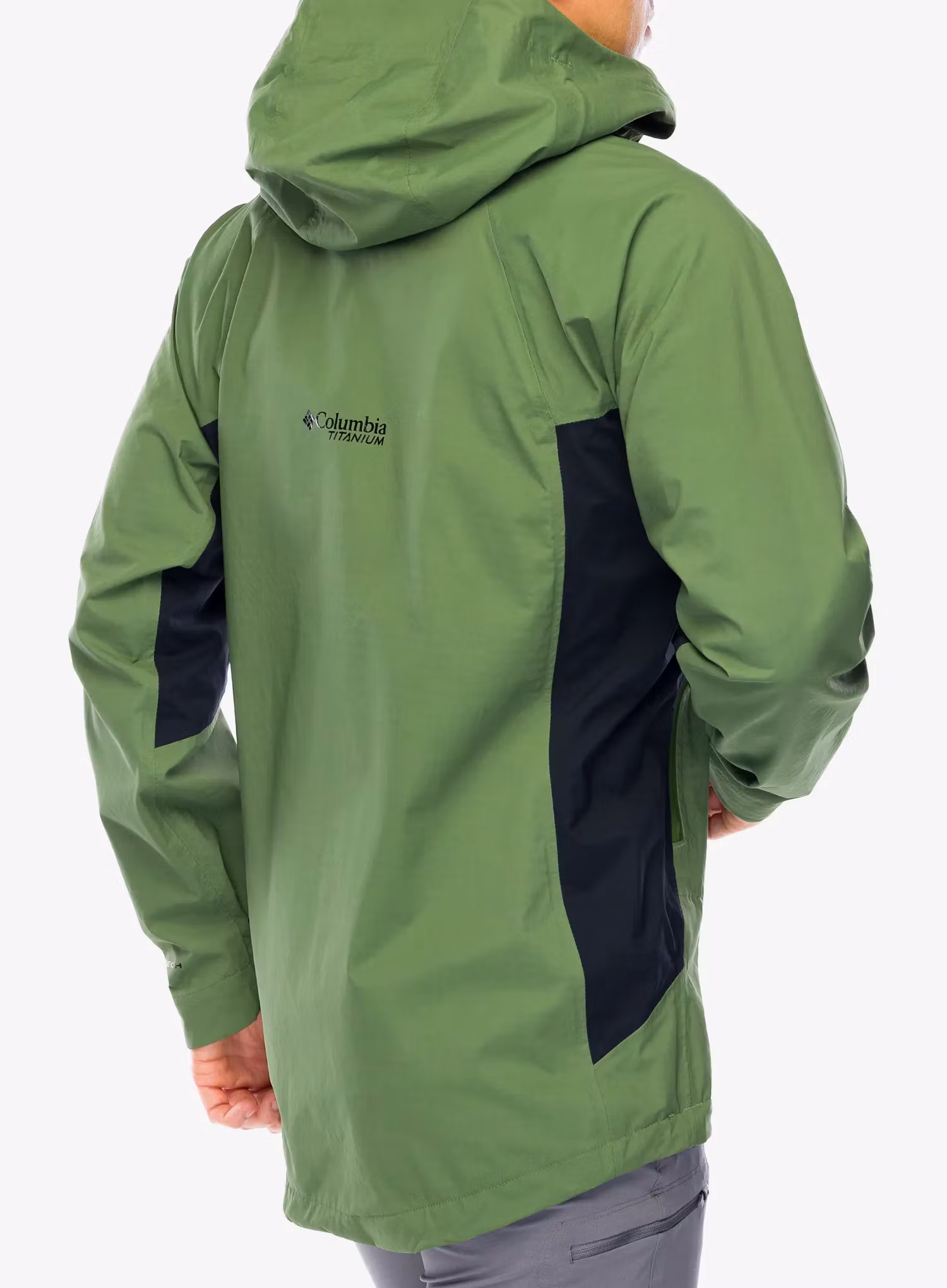 Scurta de ploaie Columbia Mazama Trail Shell - canteen/black