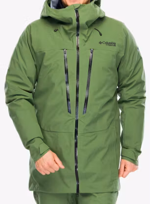 Geaca schi Columbia Platinum Peak II 3L Shell - canteen
