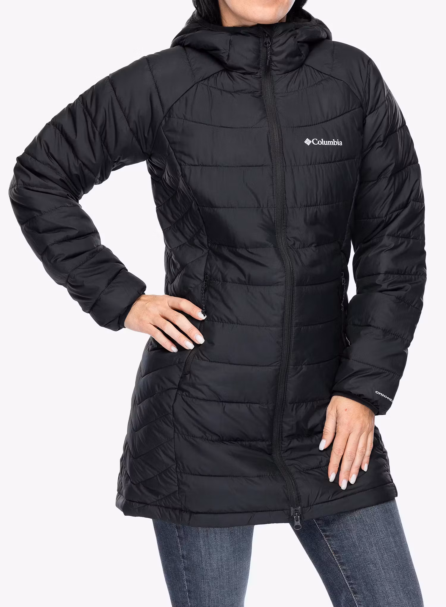 Haina femei Columbia Powder Lite II Mid Jacket - black