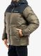 Geaca iarna barbati Columbia Puffect Hooded Jacket - stone green/black