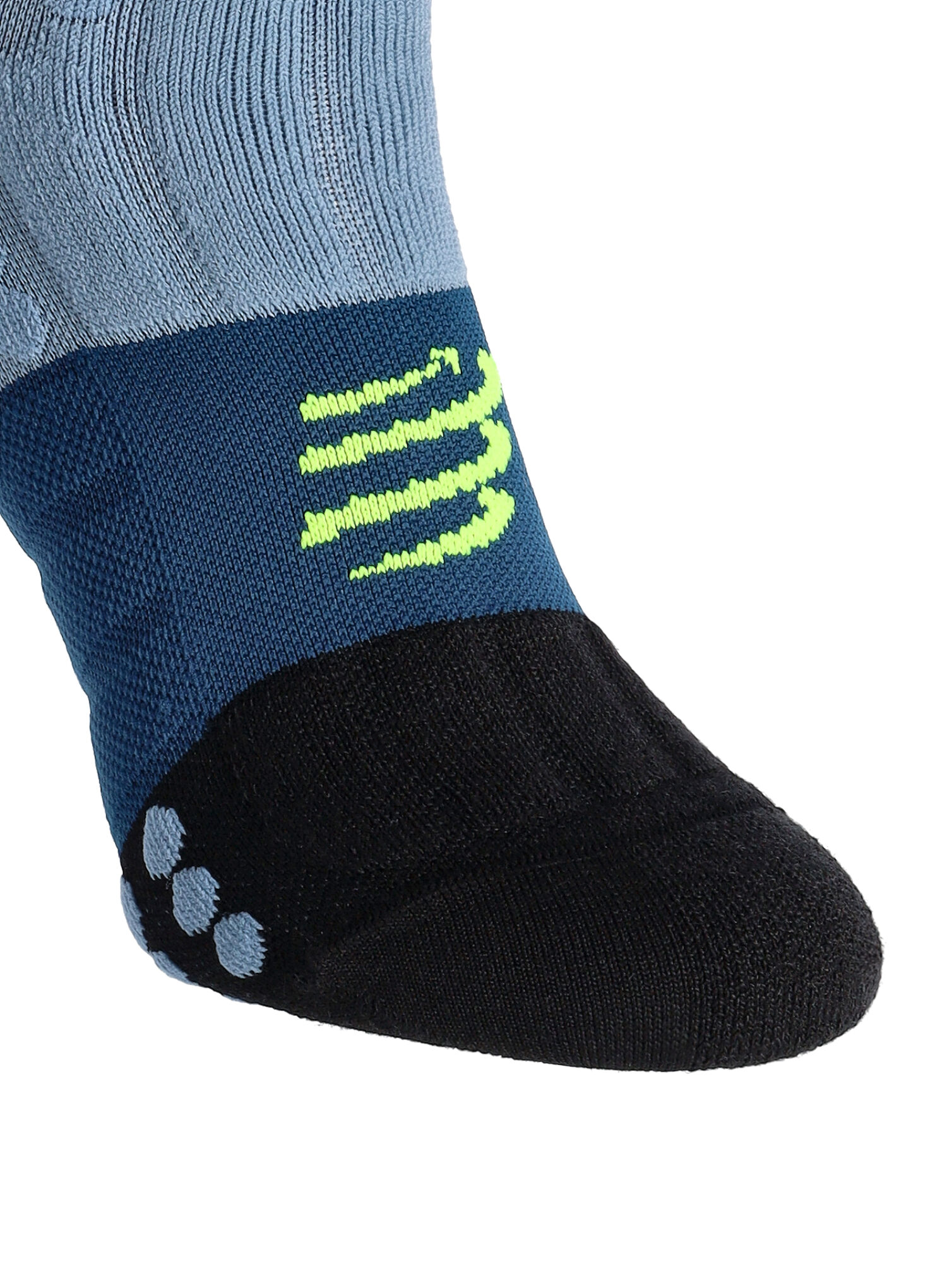 Șosete alergare Compressport Pro Racing Socks Winter Trail - denim/poseidon