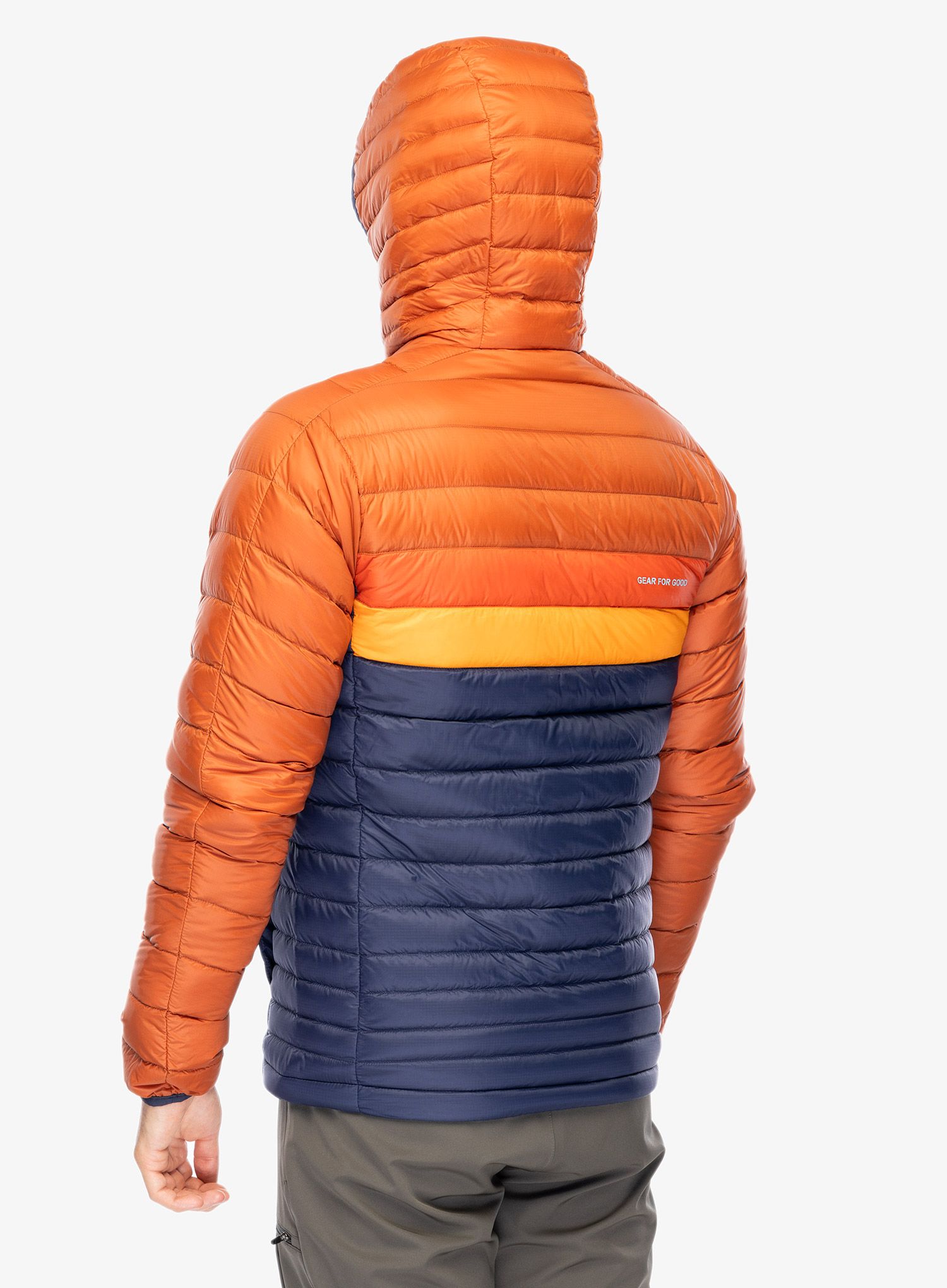 Geaca matlasata Cotopaxi Fuego Down Hooded Jacket - spice/maritime