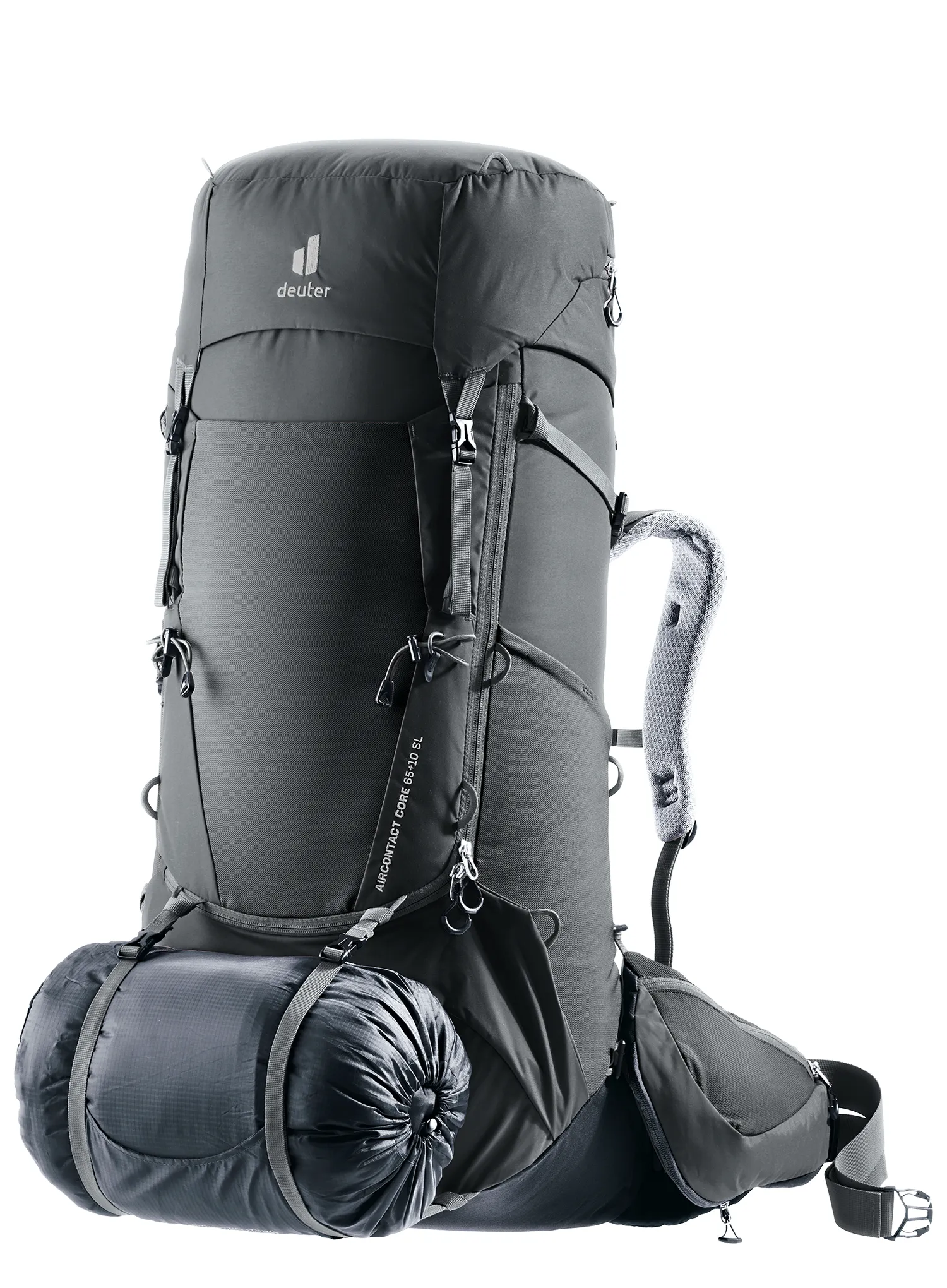 Rucsac trekking femei Deuter Aircontact 65 + 10 SL - graphite/black