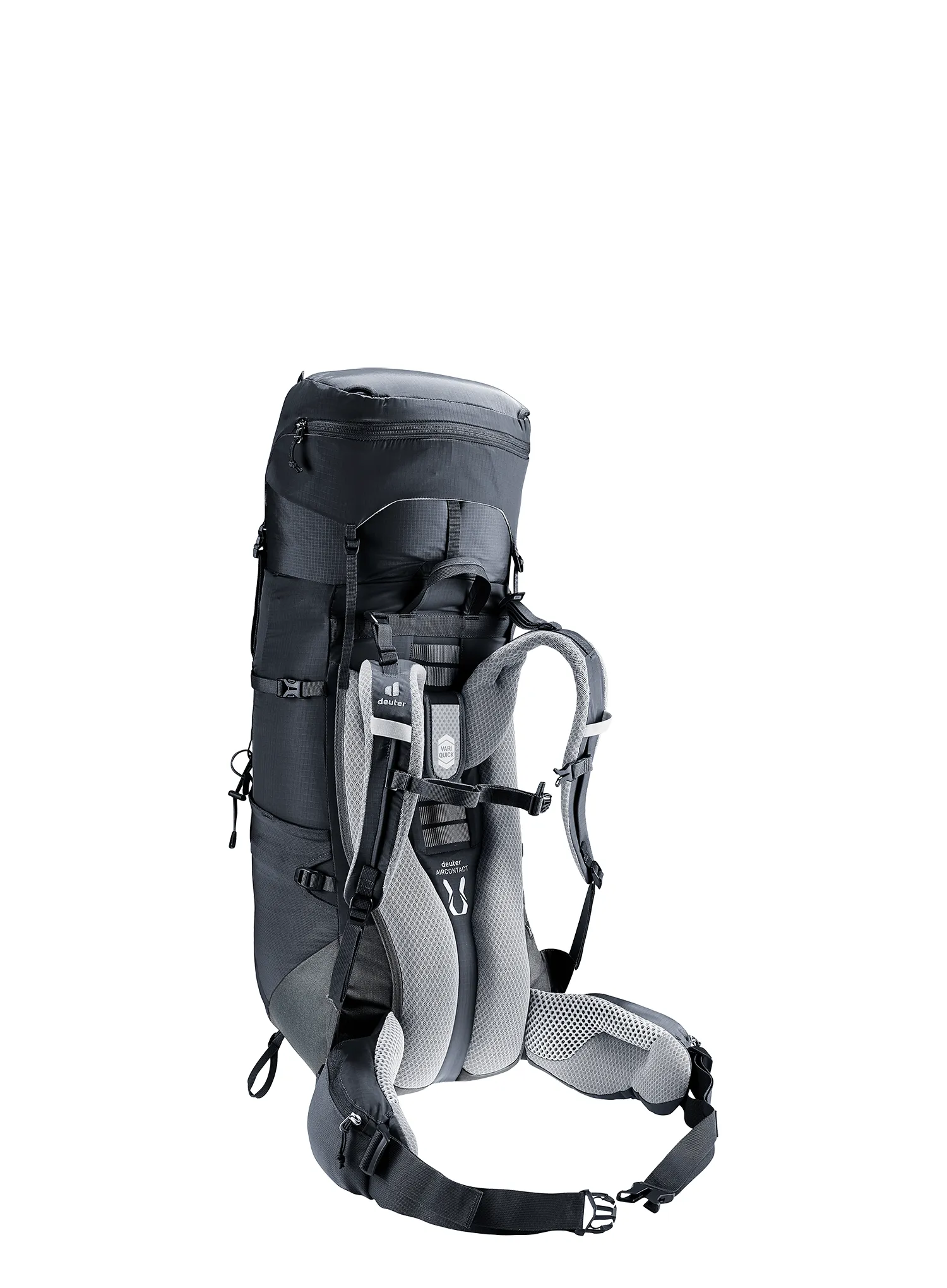 Rucsac trekking femei Deuter Aircontact Lite 35 + 10 SL - black/graphite