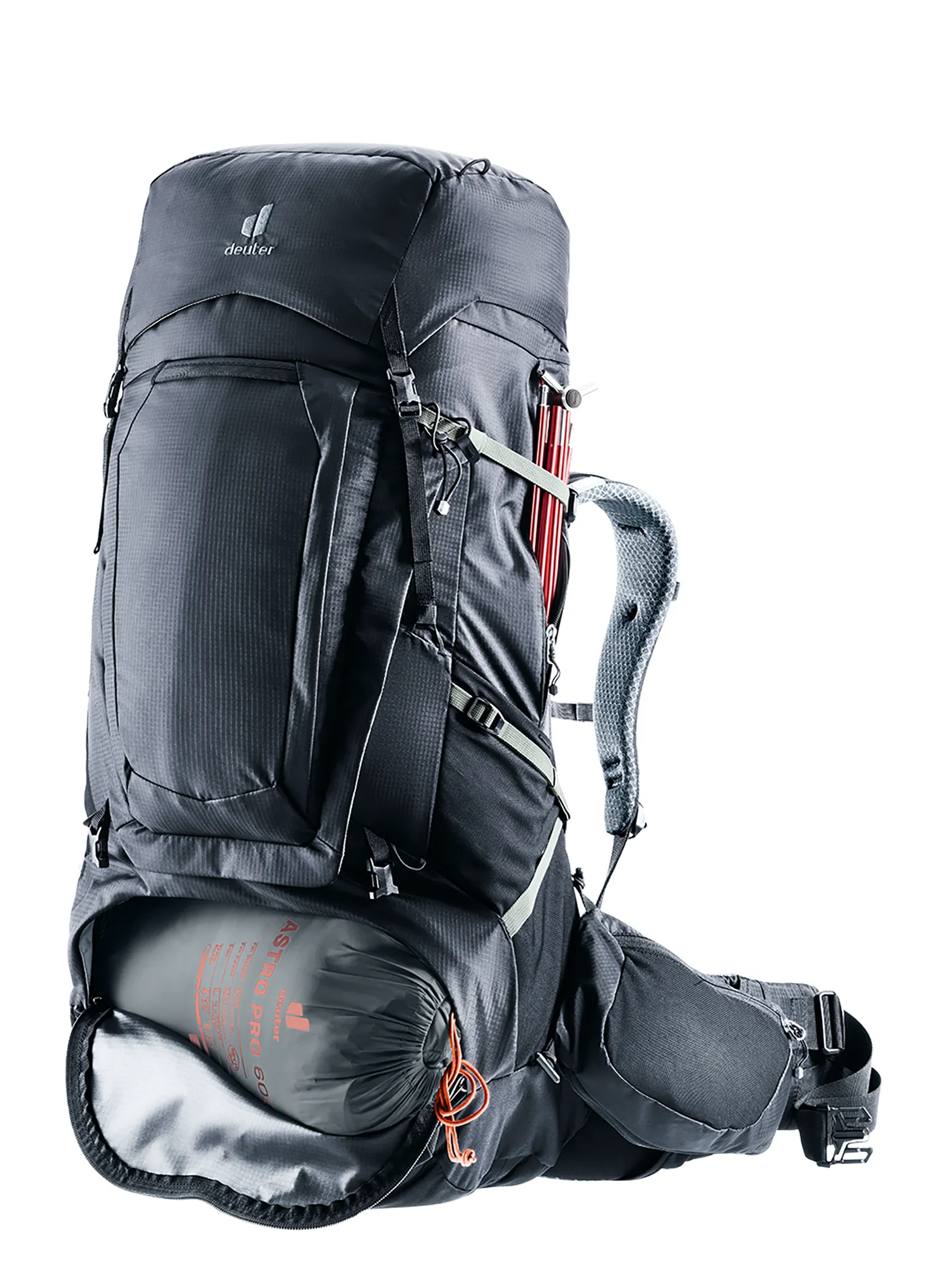 Rucsac trekking Deuter Aircontact Pro 75+10 - black