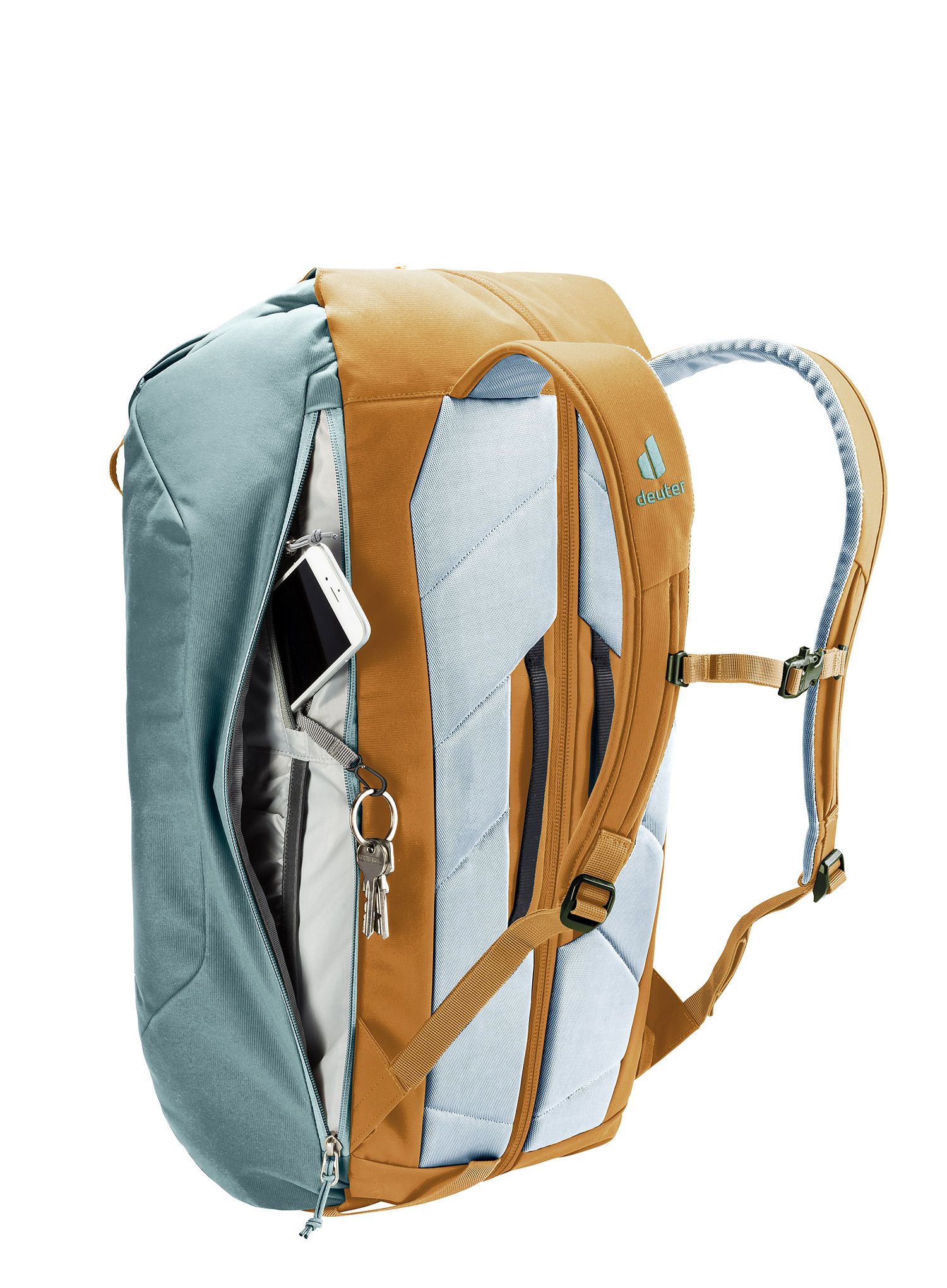 Rucsac de escaladă Deuter Gravity Motion - teal/cinnamon
