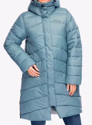 Haina femei Didriksons Marion Parka - factory blue