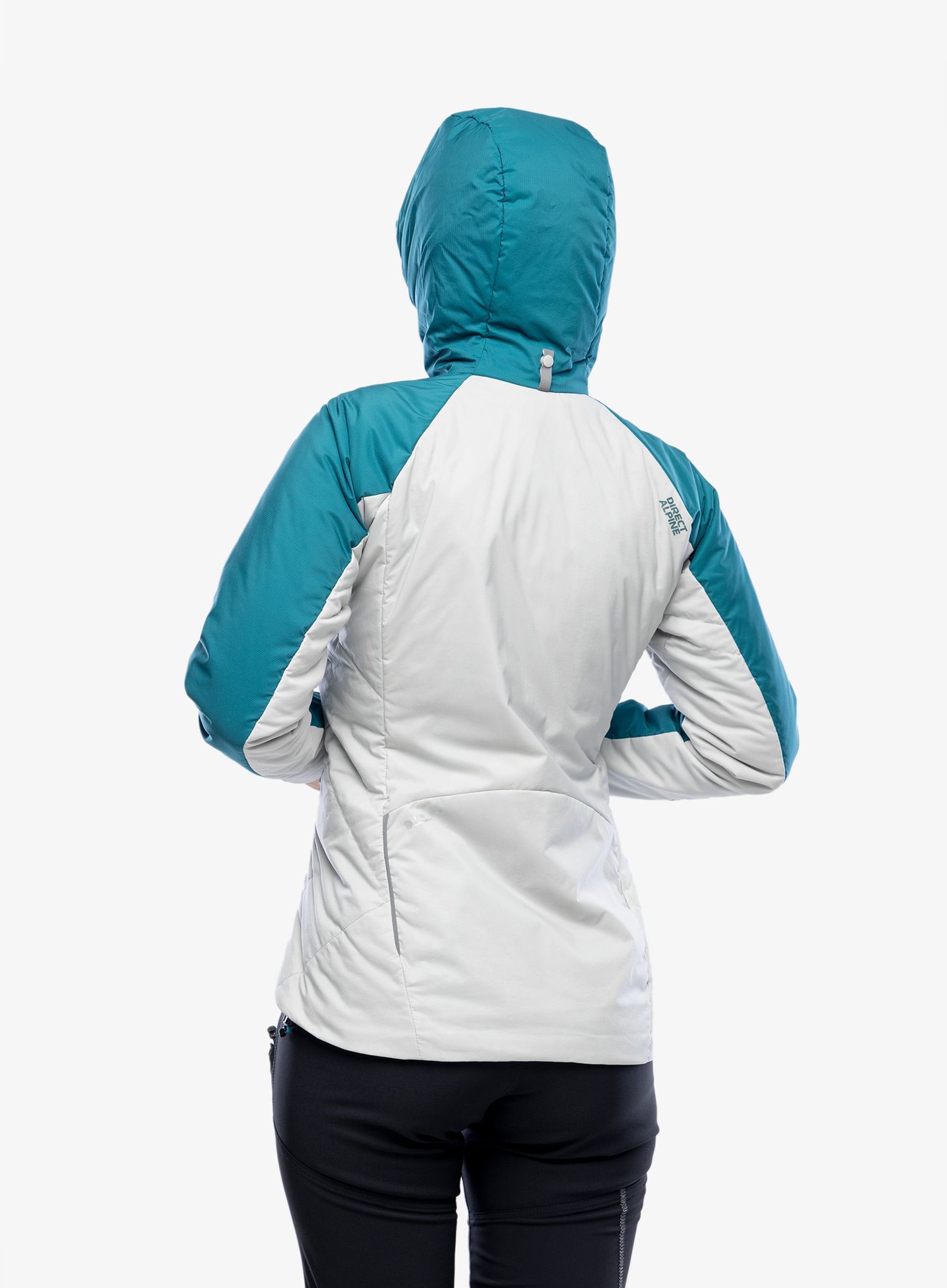 Geaca matlasata Direct Alpine Uniq Lady - emerald/grey