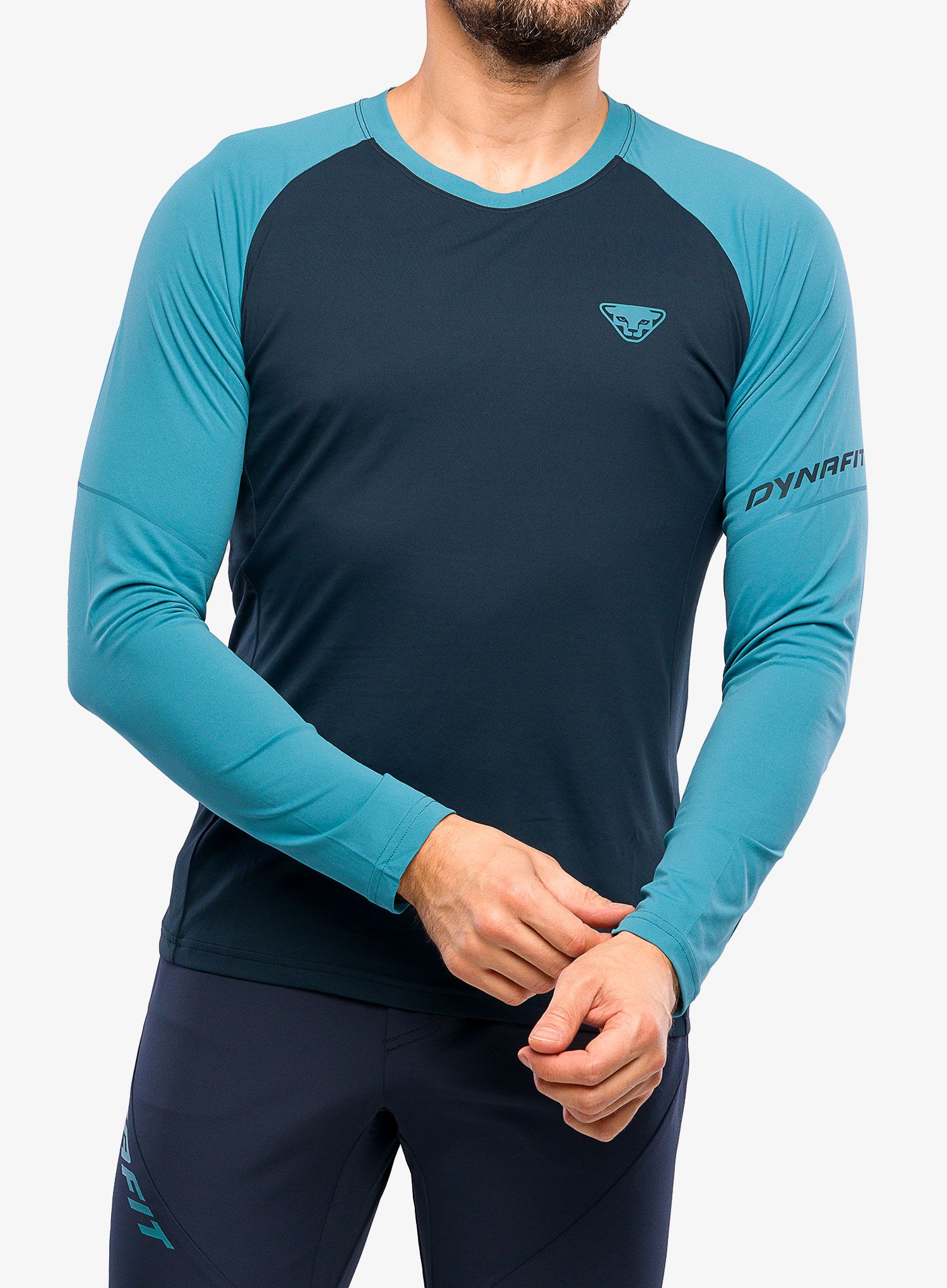 Hanorac Dynafit Alpine Pro L/S Tee - blueberry/storm blue