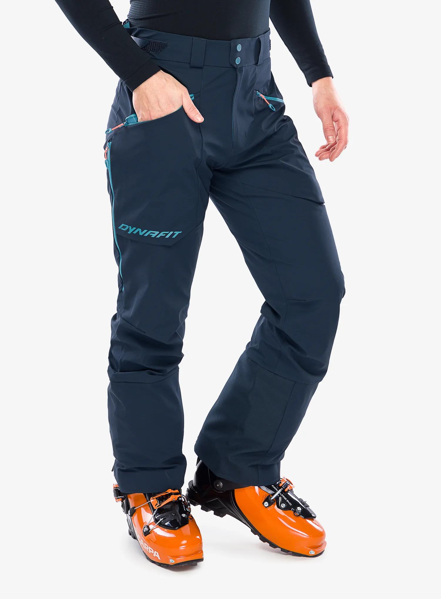 Pantaloni schi tura Dynafit Radical Softshell Pant - blueberry/storm blue