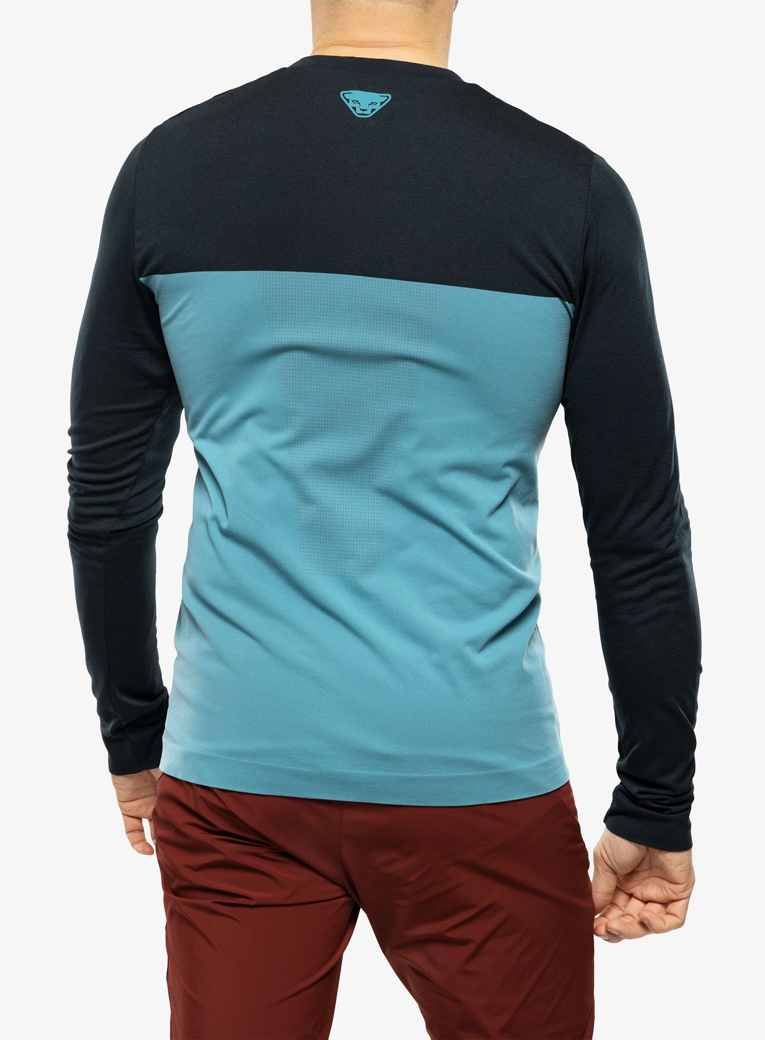 Tricou maneca lunga barbati Dynafit Traverse S-Tech Longsleeve  - storm blue