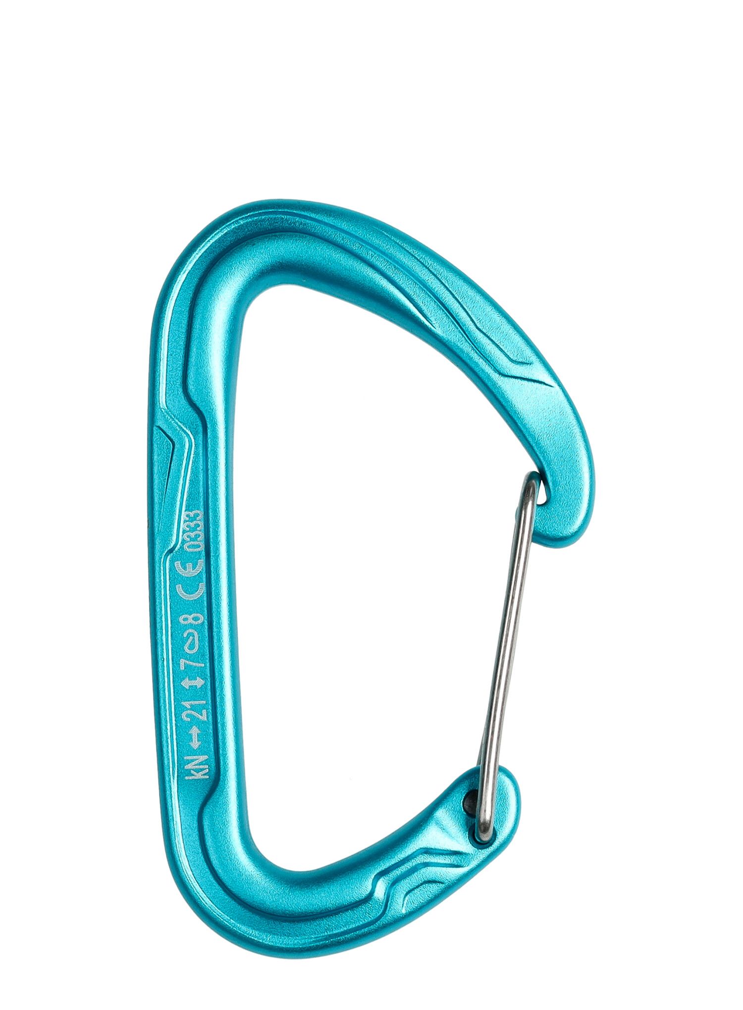 Carabiniera escalada Edelrid Pure Wire III - icemint