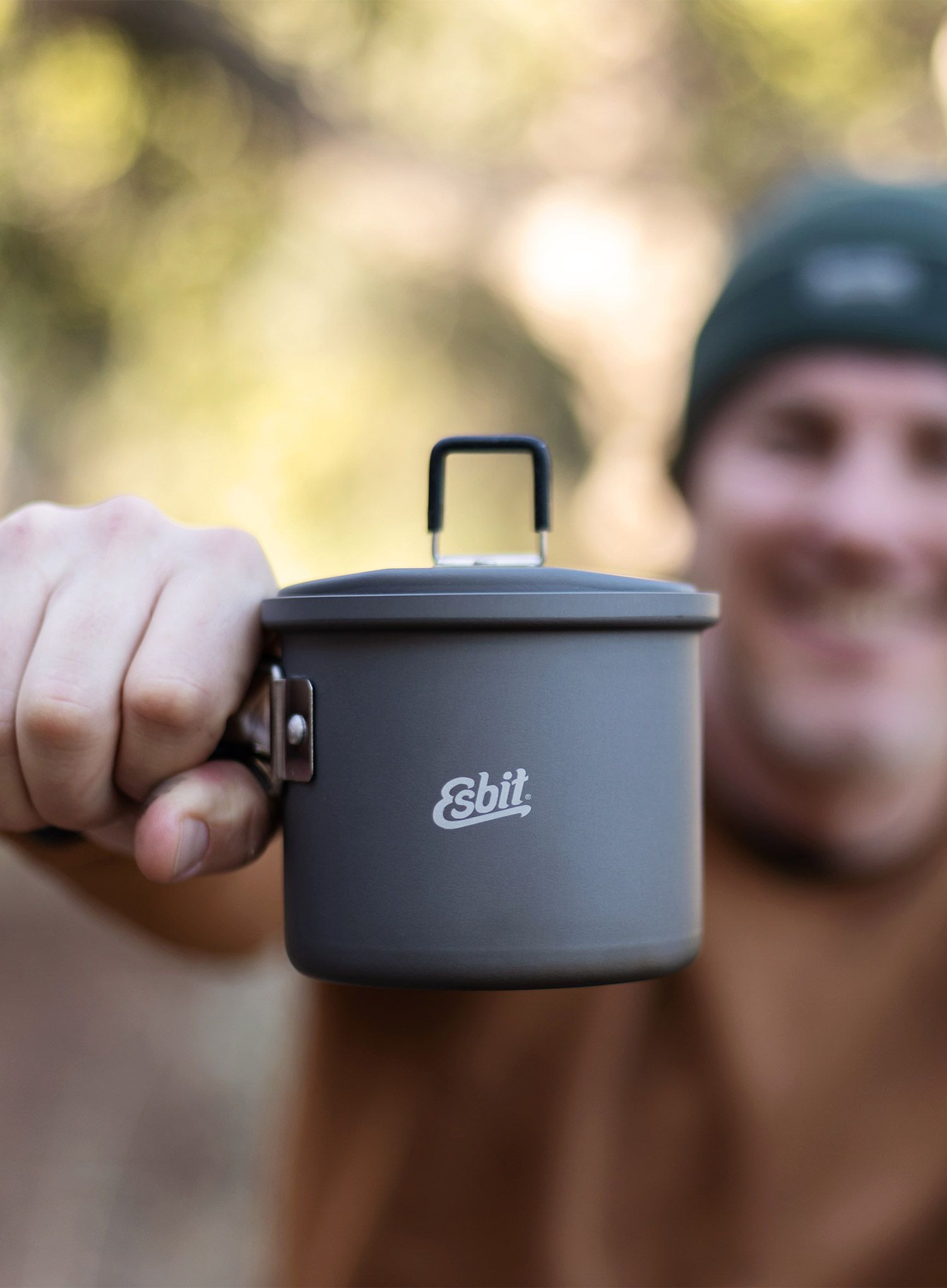 Cratita de voiaj Esbit Aluminium Pot 625 ml