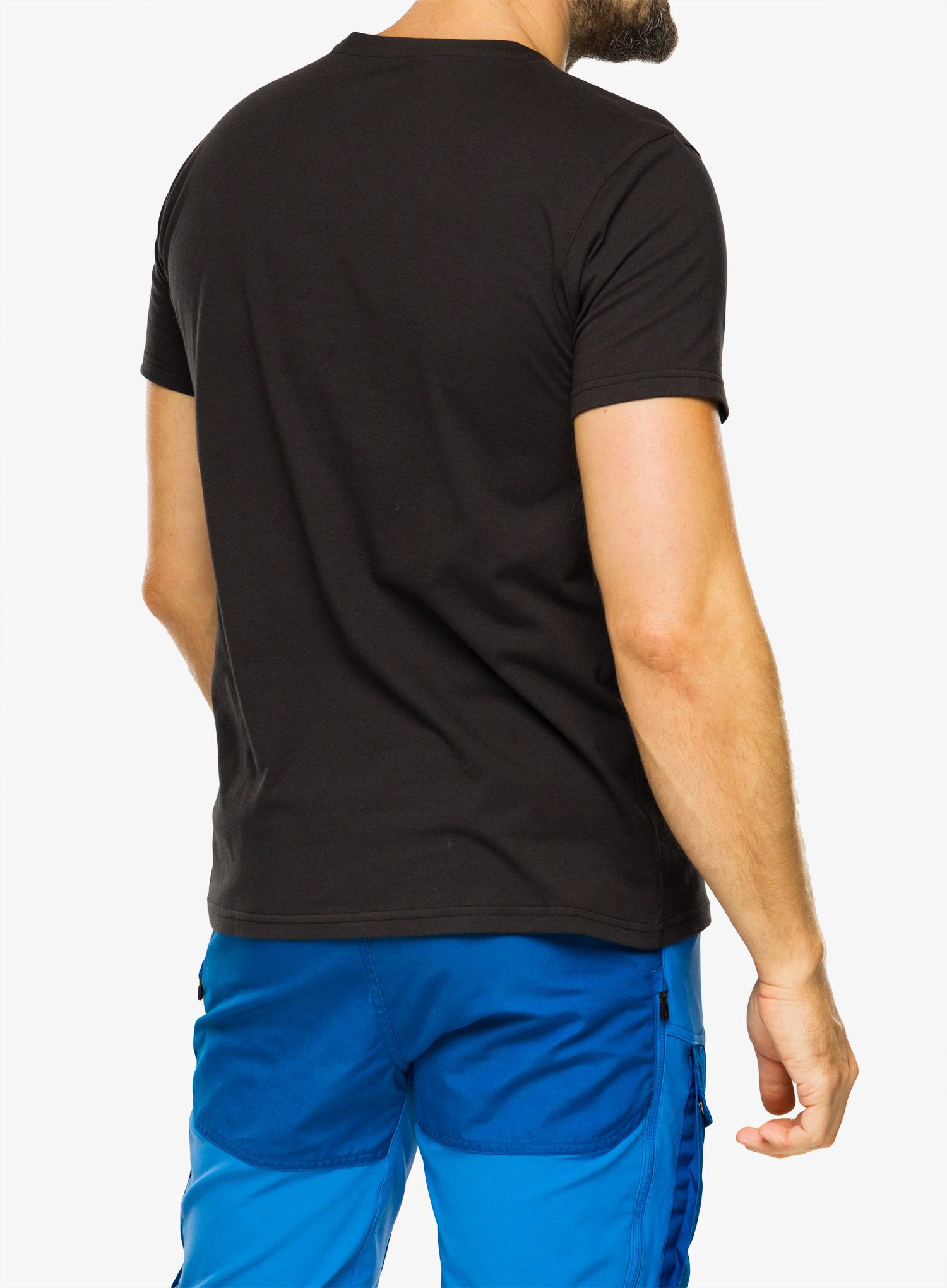 Tricou bumbac Fjallraven 1960 Logo T-Shirt - black