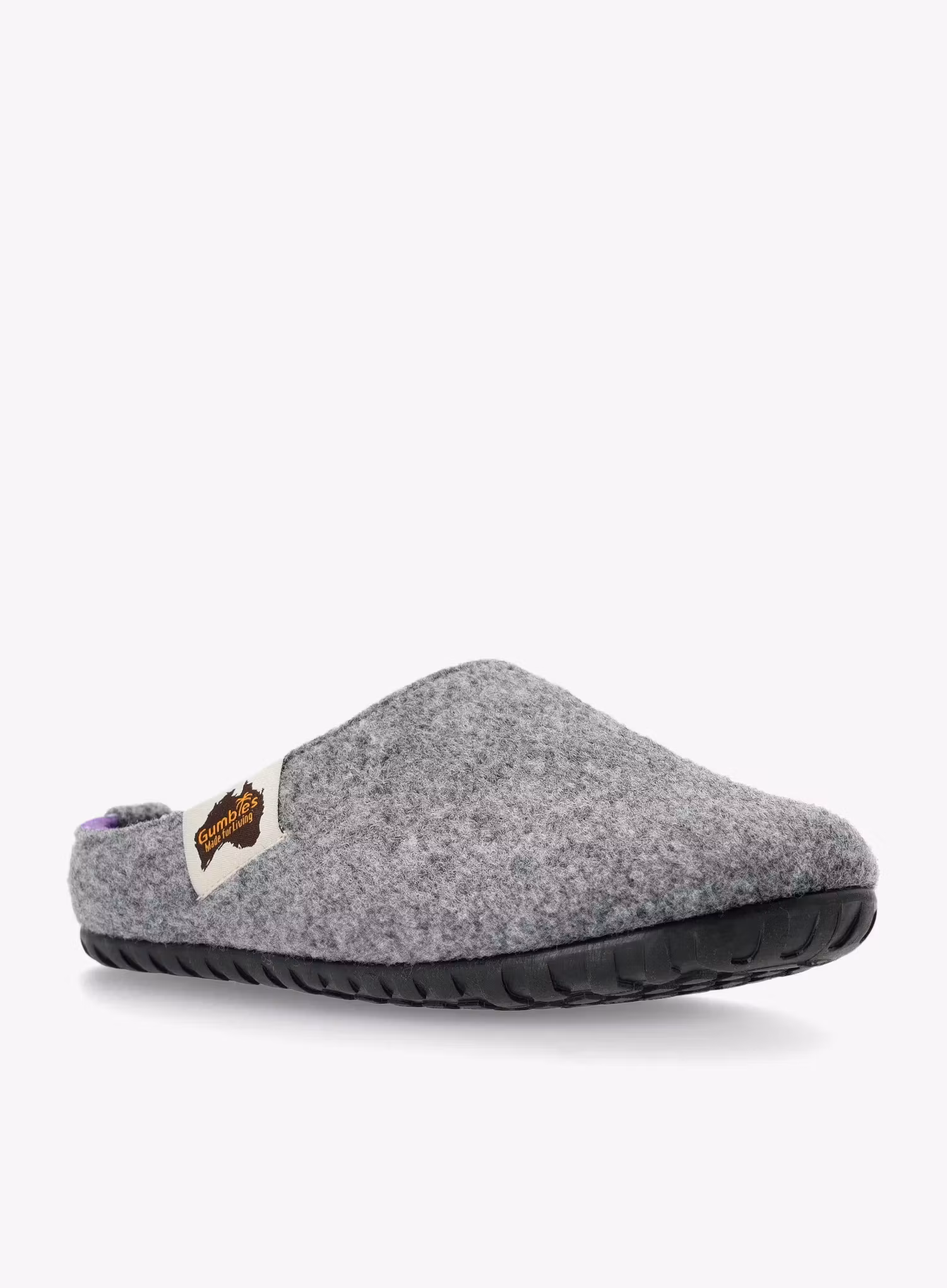 Papuci de casă Gumbies Outback - grey/purple