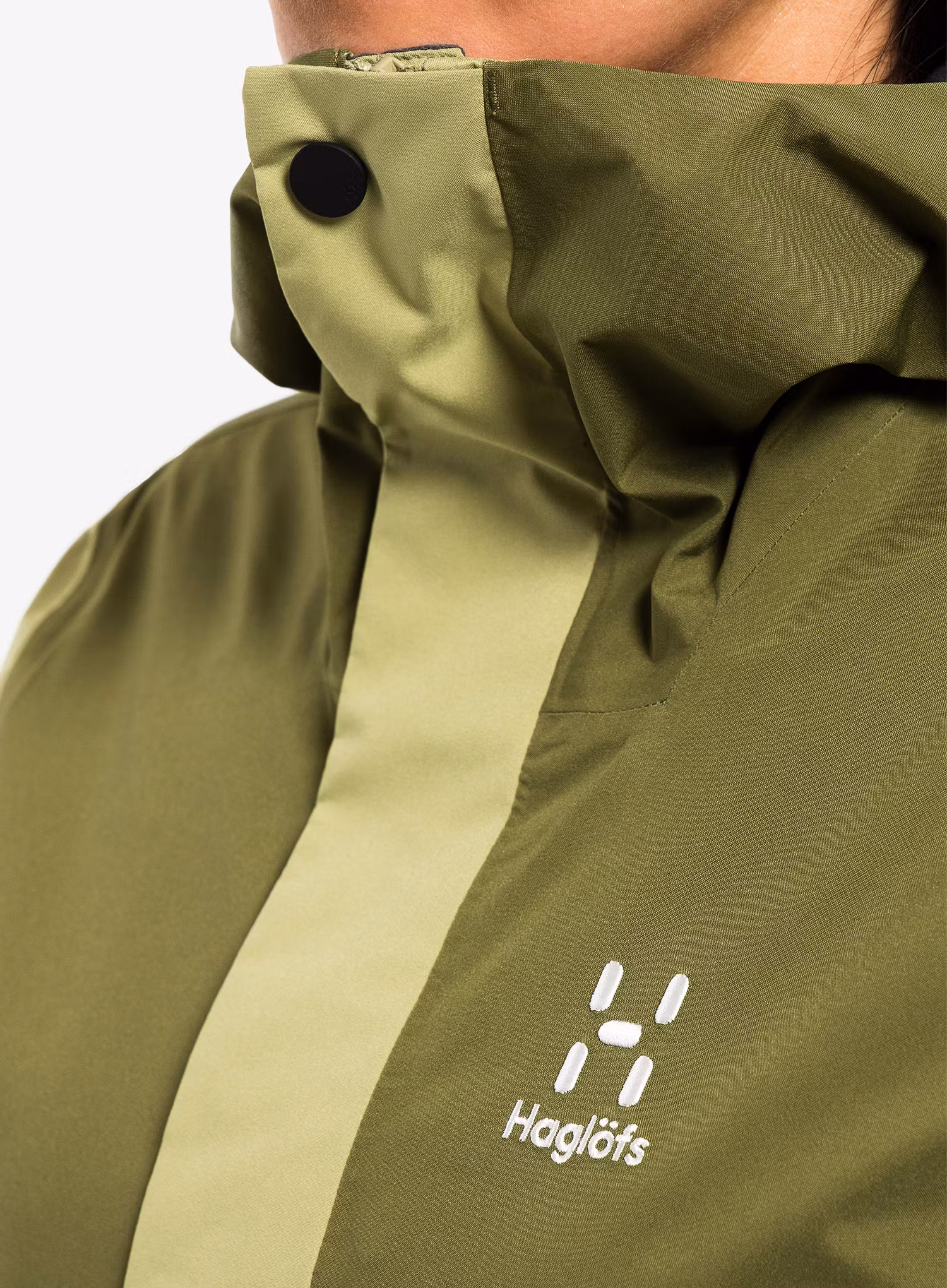 Geaca de ploaie femei Haglofs Koyal Proof Jacket - thyme green/olive green