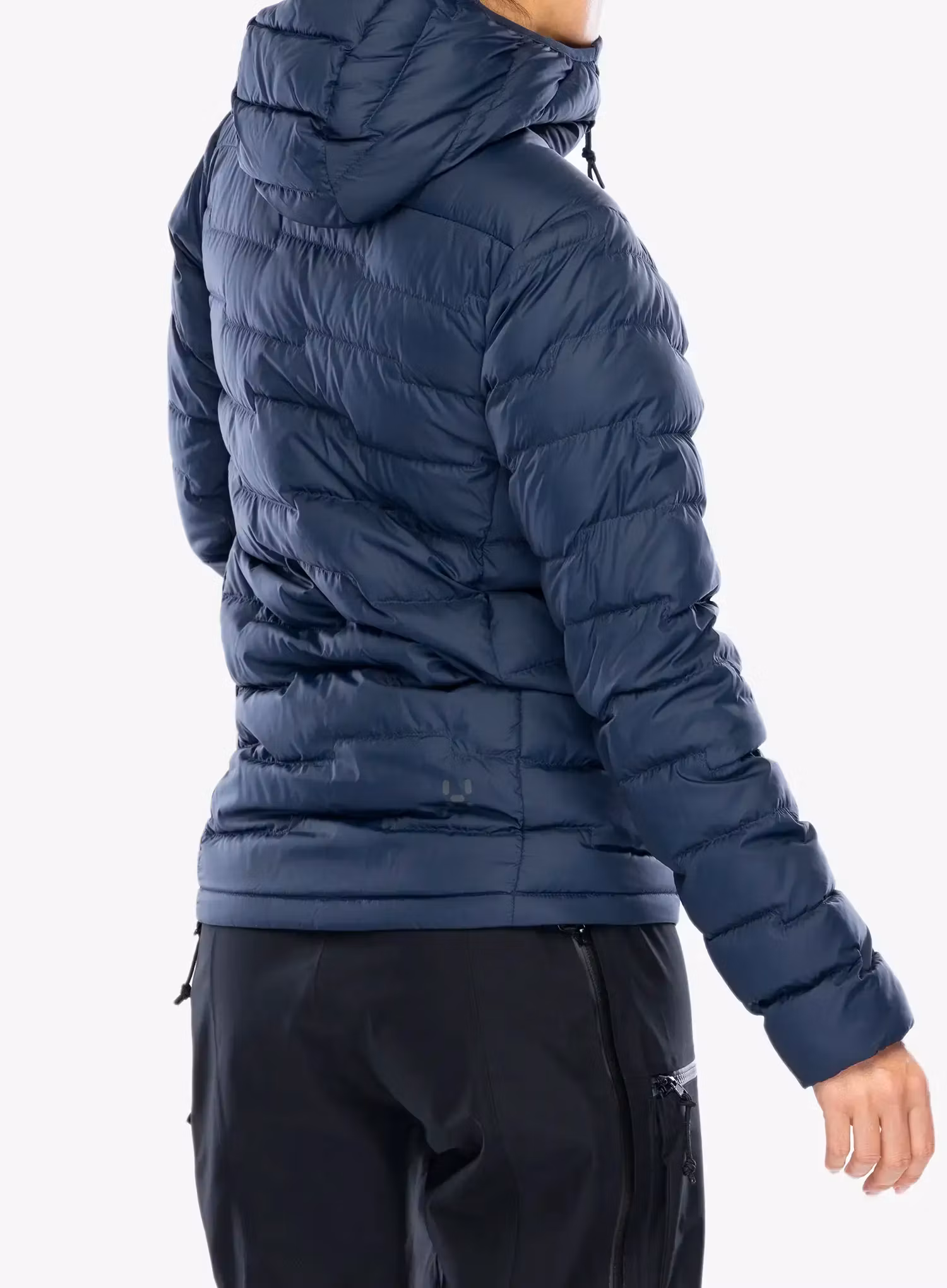 Geaca matlasata femei Haglofs ROC Flash Down Hood - tarn blue