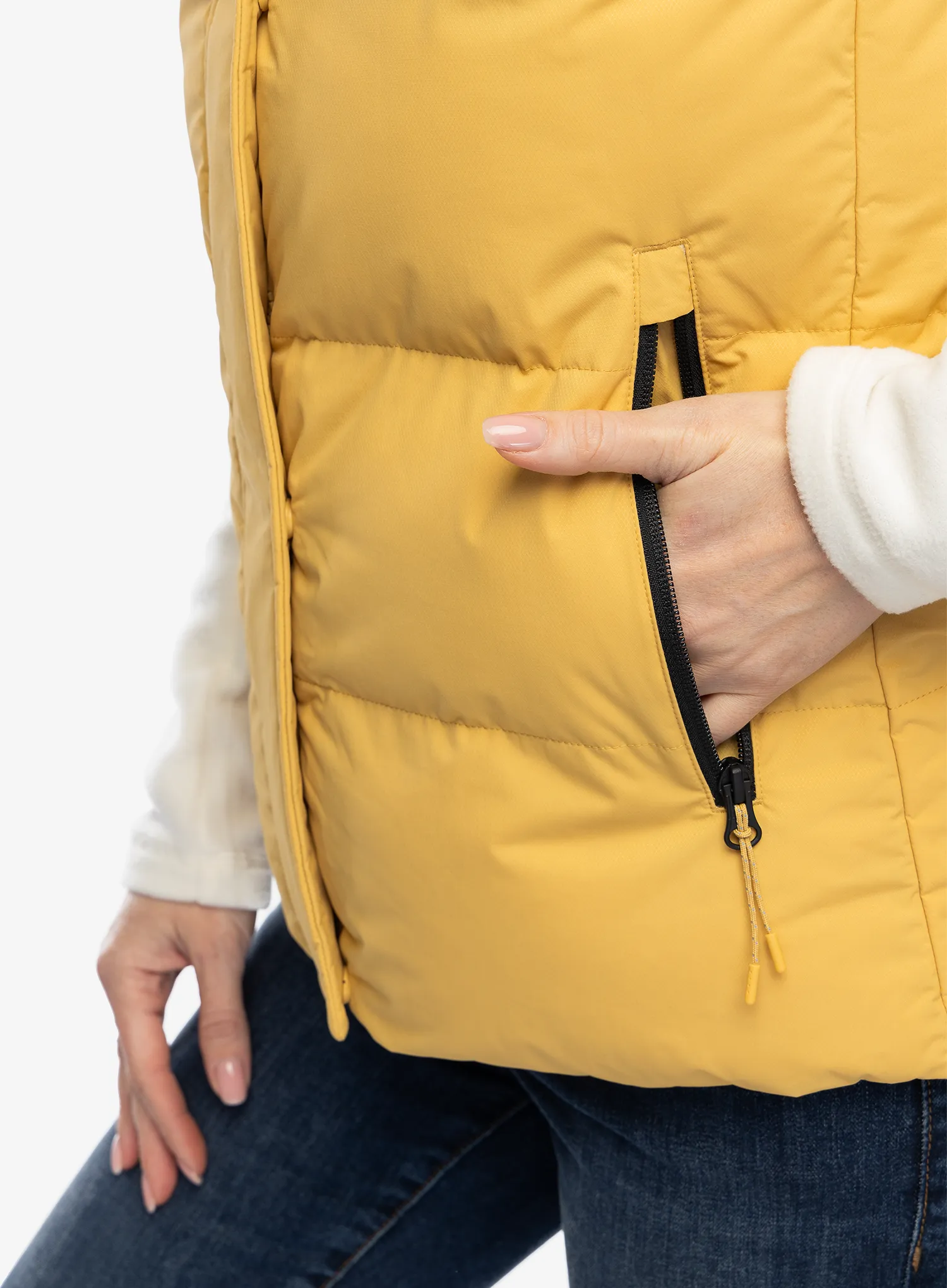 Vesta femei Helly Hansen Adore Puffy Vest - sand