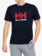 Tricou bumbac Helly Hansen HH Logo T-Shirt 2.0 - navy