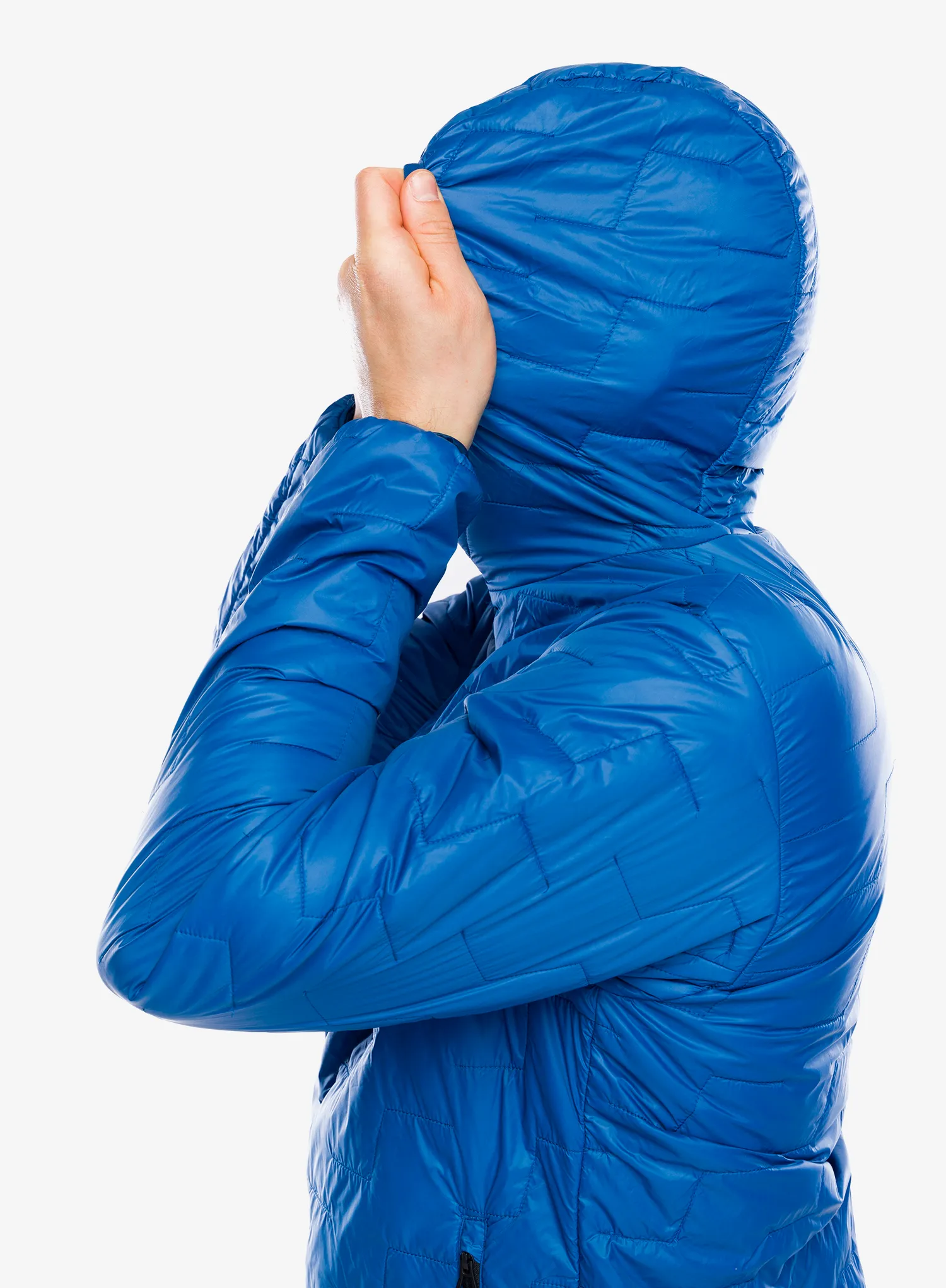 Geaca barbati Helly Hansen Lifaloft Hooded Insulator Jacket - deep fjord