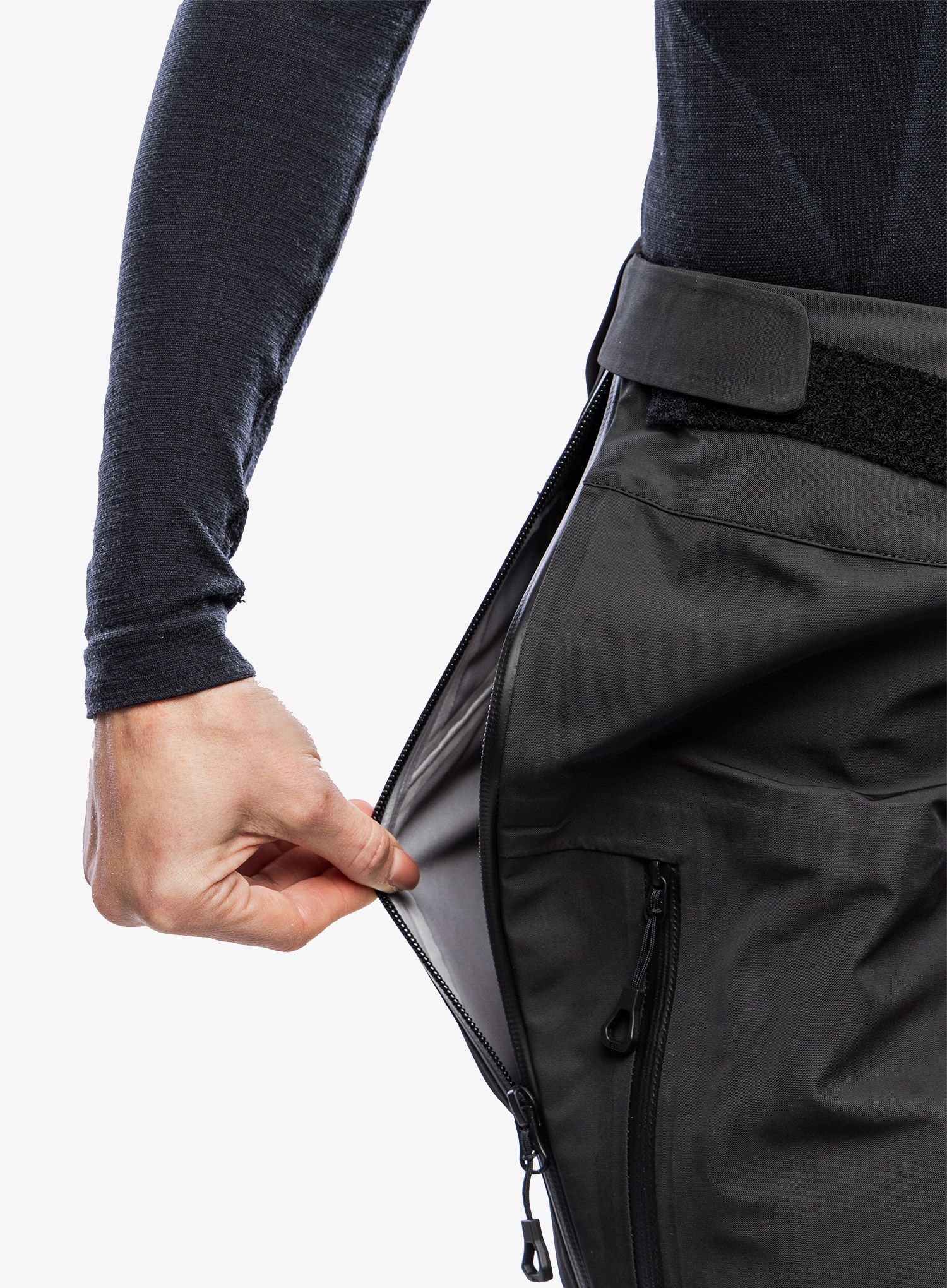 Pantaloni femei Helly Hansen Odin 9 Worlds Infinity Shell - black