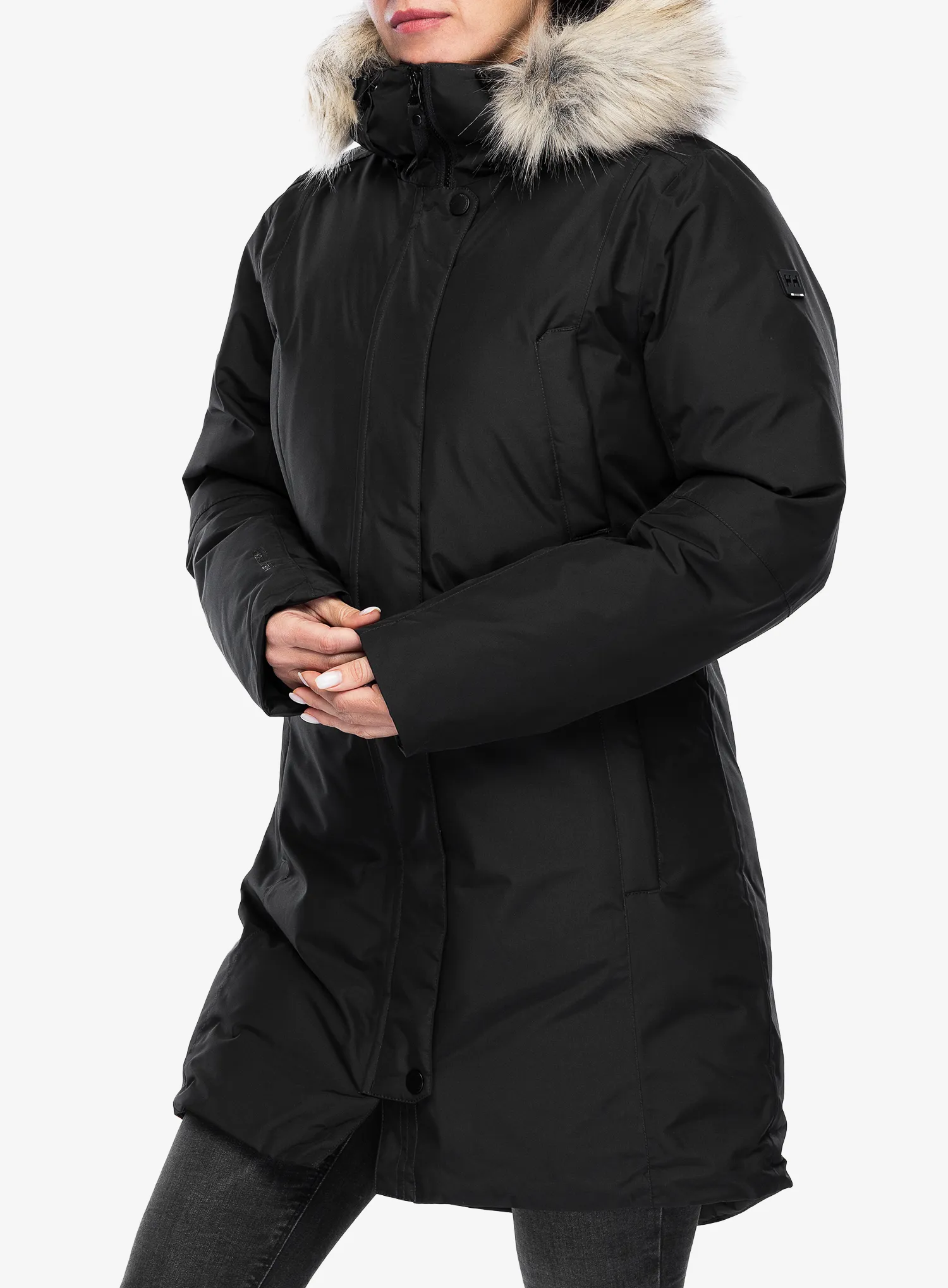 Scurta lunga de iarna femei Helly Hansen Senja Parka - black