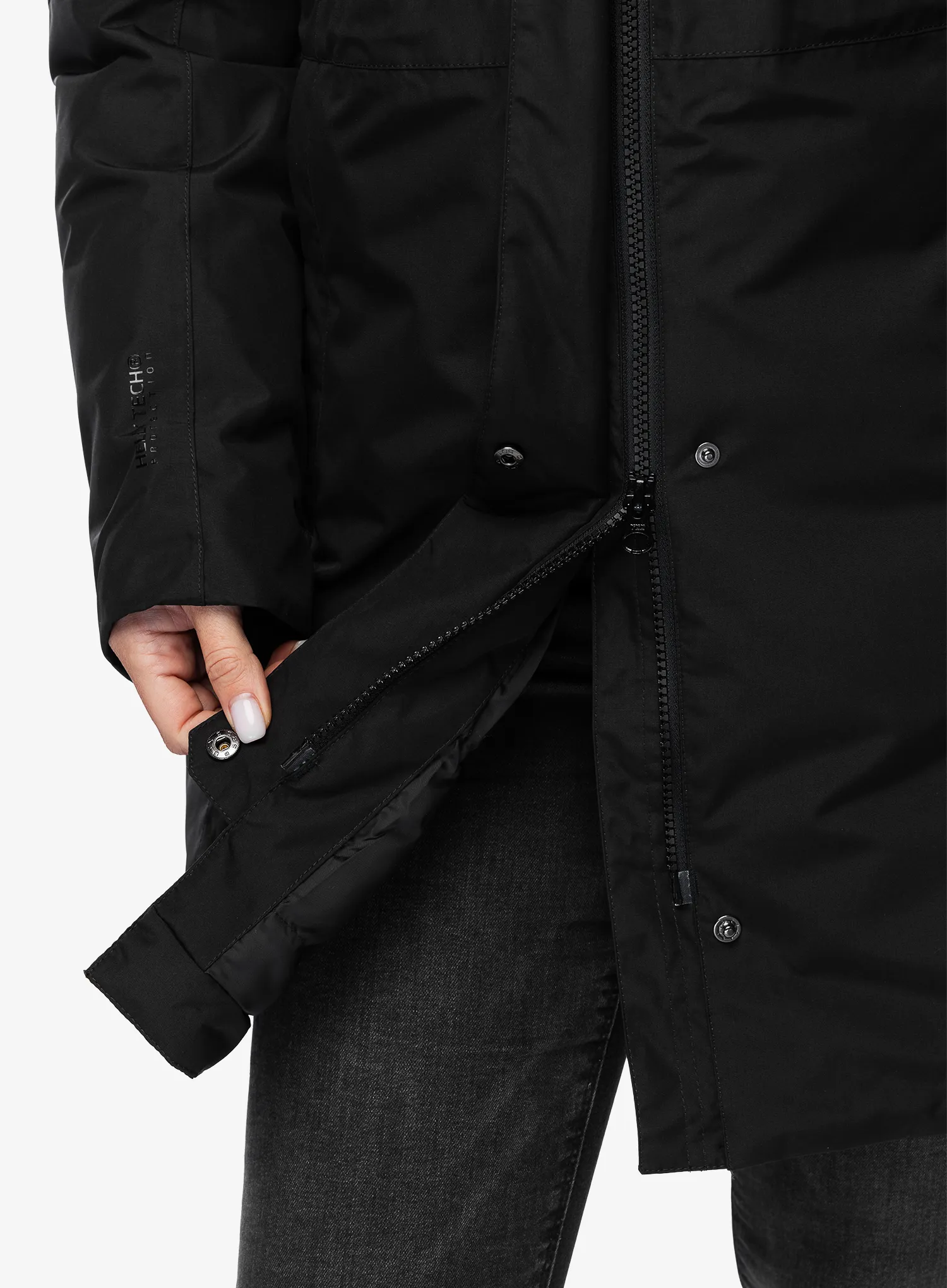 Scurta lunga de iarna femei Helly Hansen Senja Parka - black