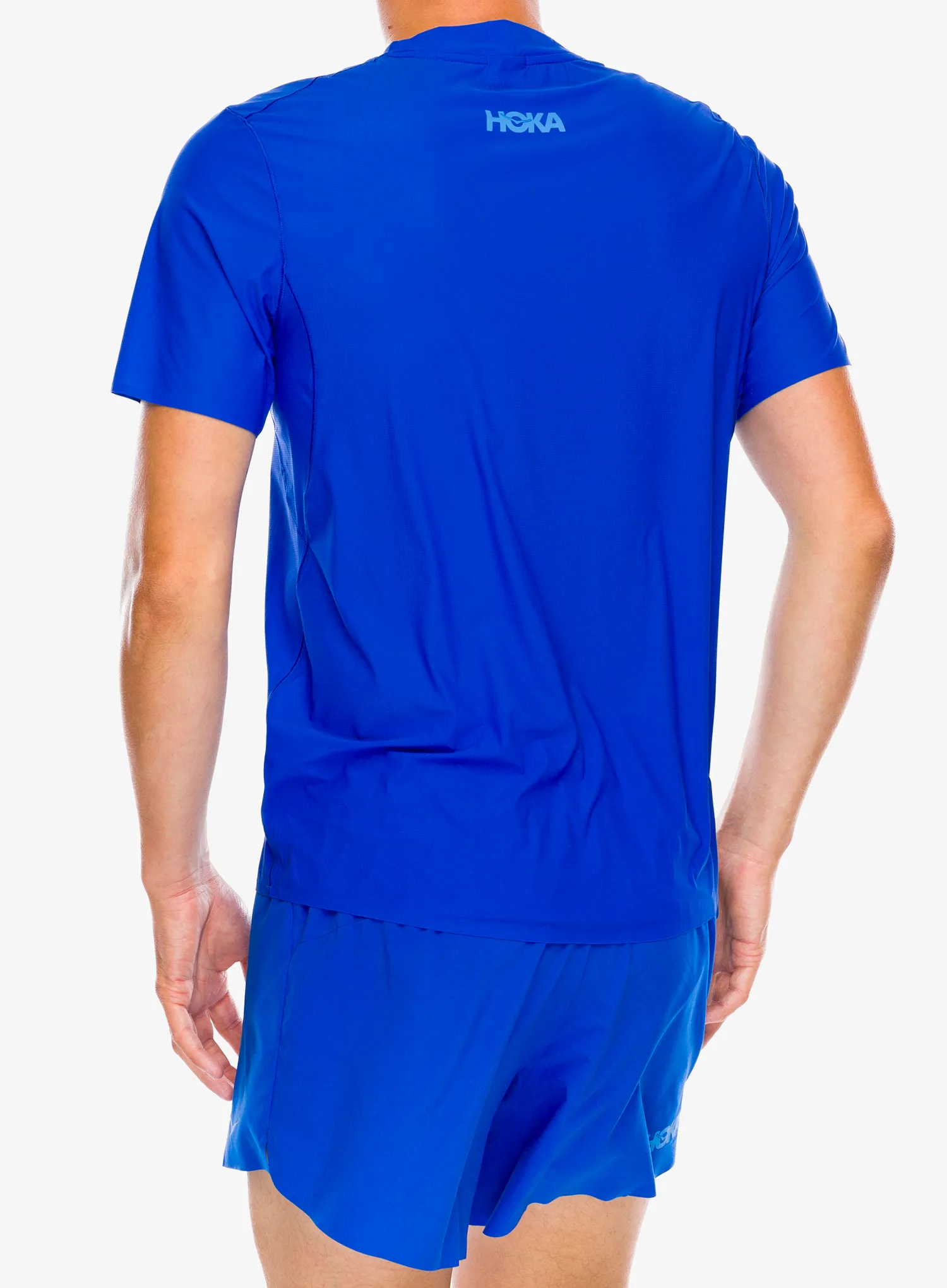 Tricou alergare Hoka Performance Run Short Sleeve - ultramarine
