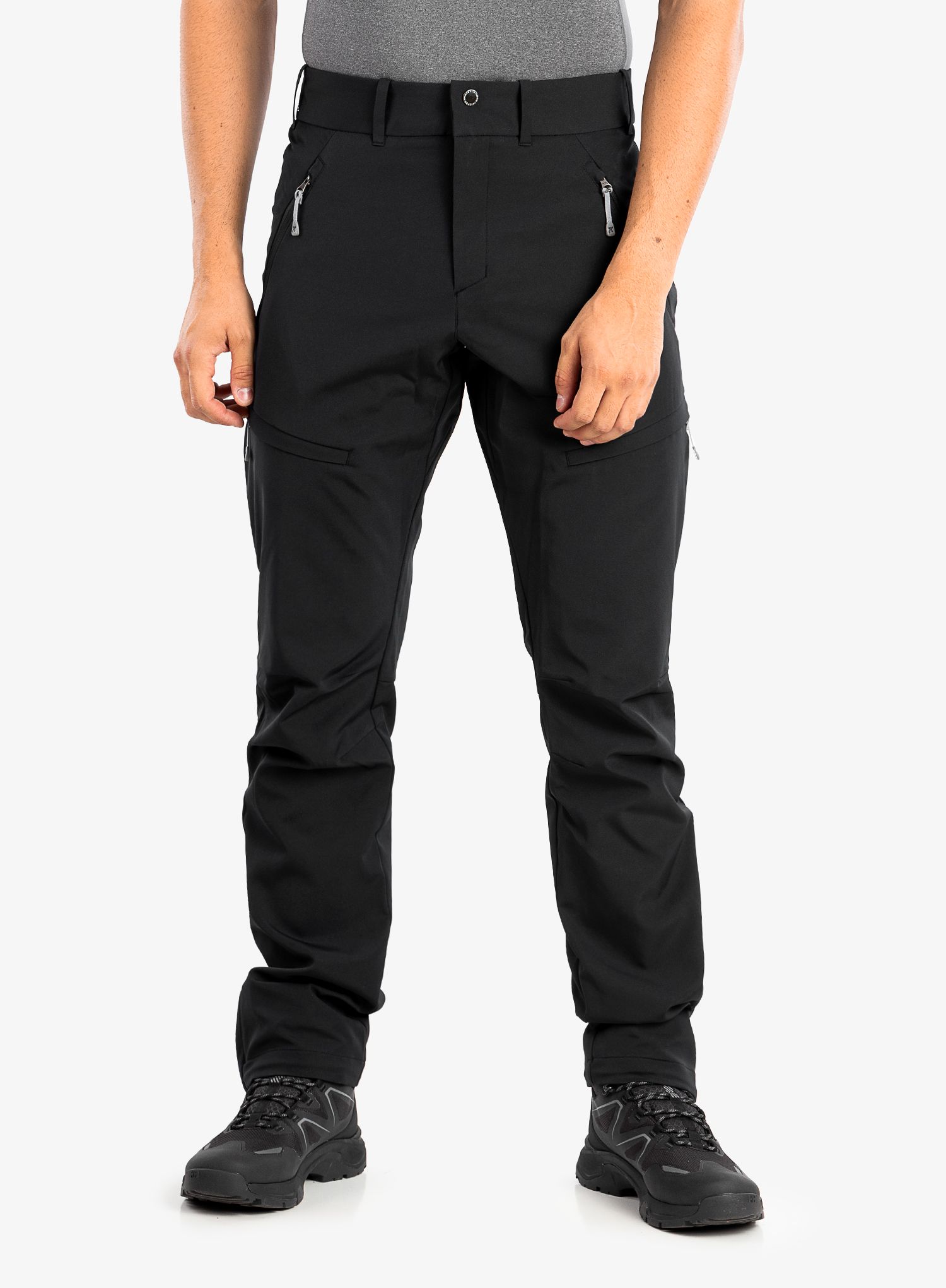 Pantaloni softshell barbati Houdini Motion Top Pants - true black