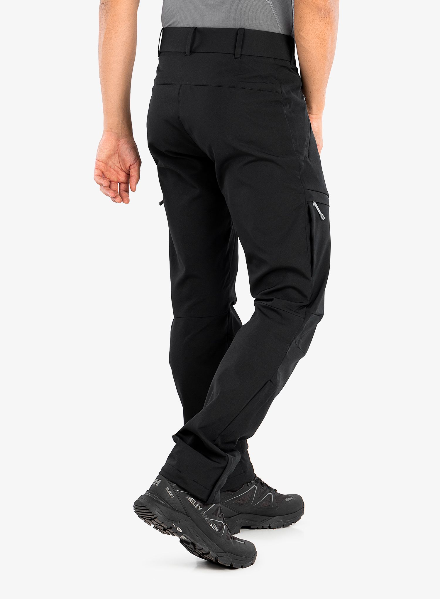 Pantaloni softshell barbati Houdini Motion Top Pants - true black