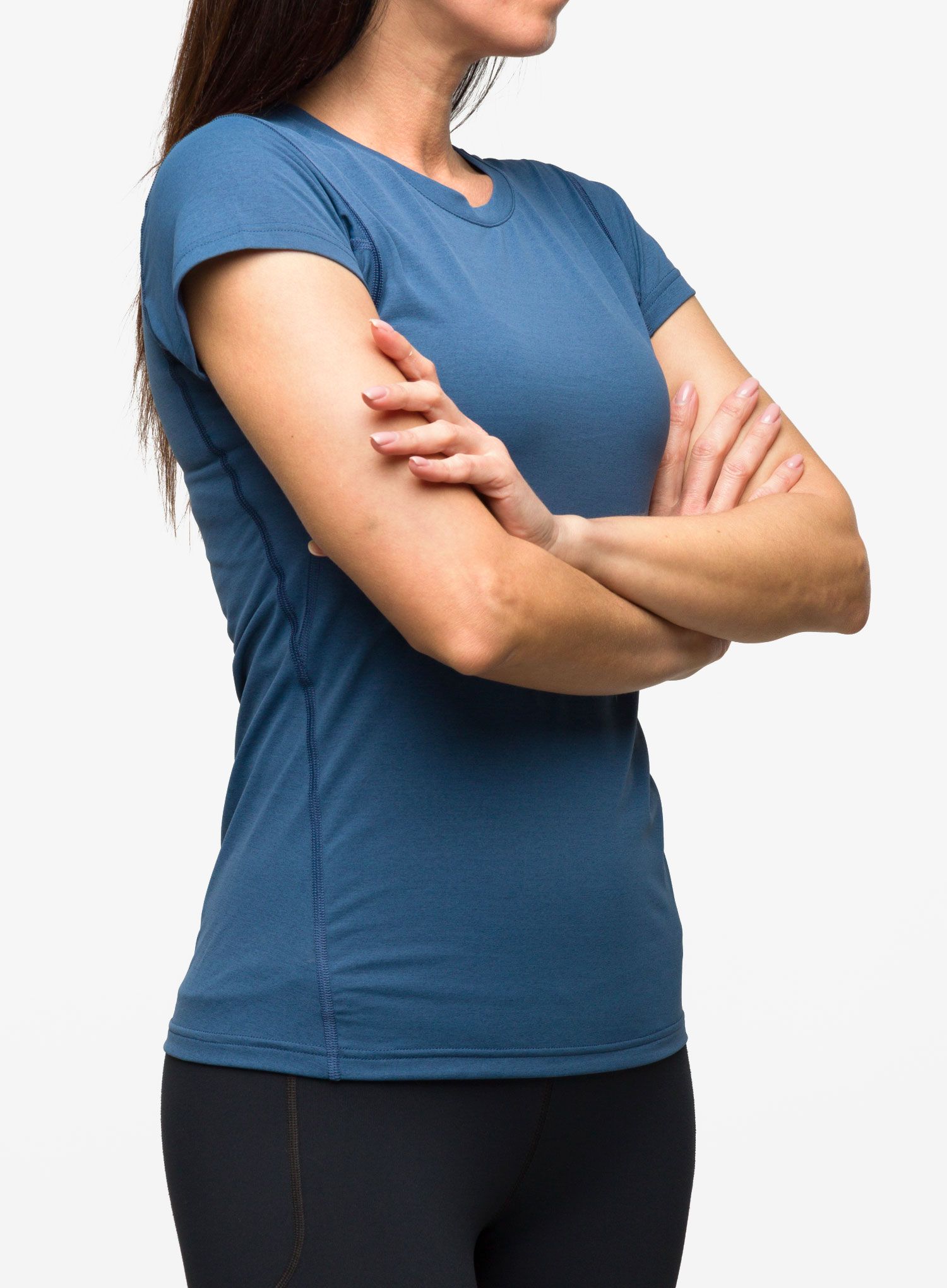 Tricou alergare femei Houdini Pace Air Tee - summit blue