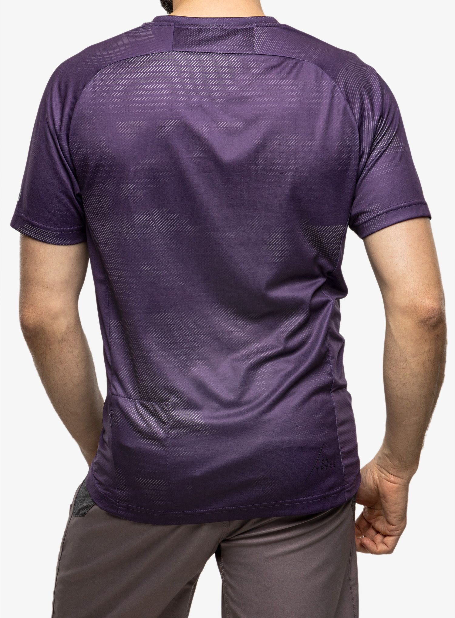 Tricou MTB ION Jersey Traze SS 2.0 - dark purple