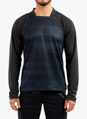 Tricou maneca lunga ION Scrub L/S - black