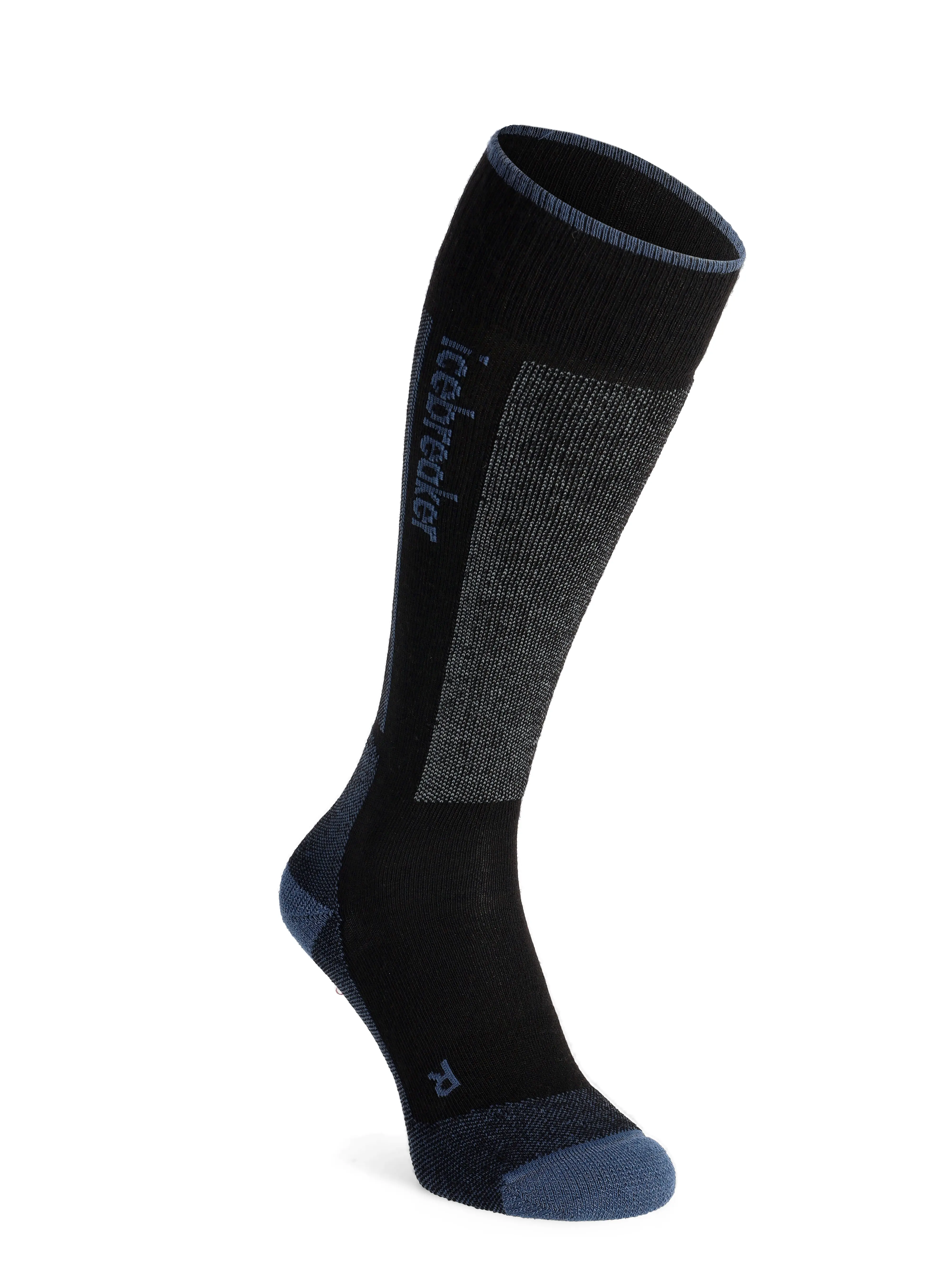 Șosete schi femei Icebreaker Merino Ski+ Light OTC - black/dawn/graphite