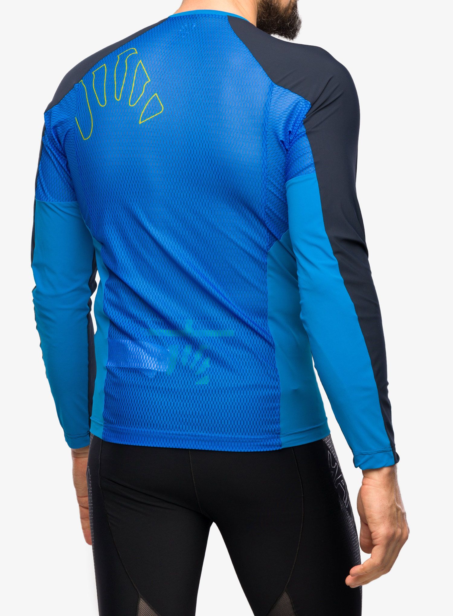 Hanorac alergare Karpos Lavaredo Jersey LS - indigo bunting/outer space