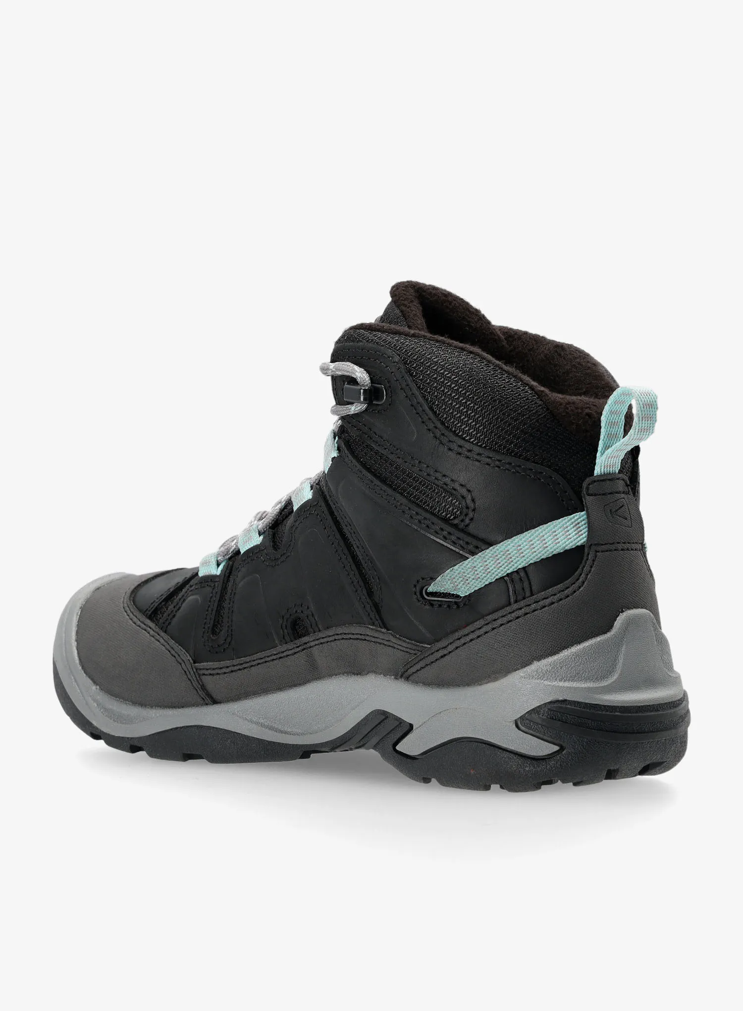 Pantofi femei Keen Circadia Mid WP - black/cloud blue