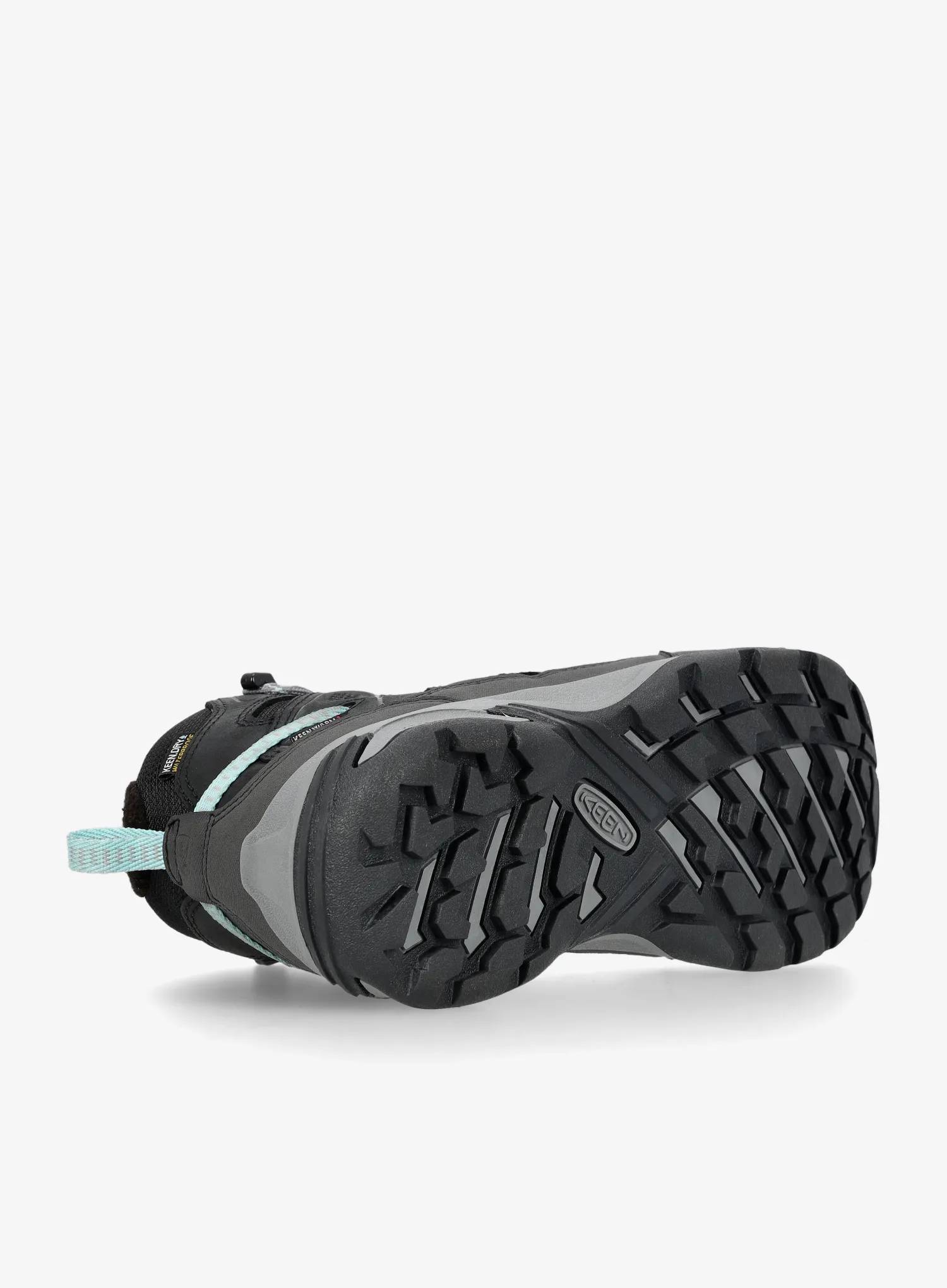 Pantofi femei Keen Circadia Mid WP - black/cloud blue