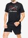 Tricou bumbac Under Armour GL Foundation SS - black/red/white